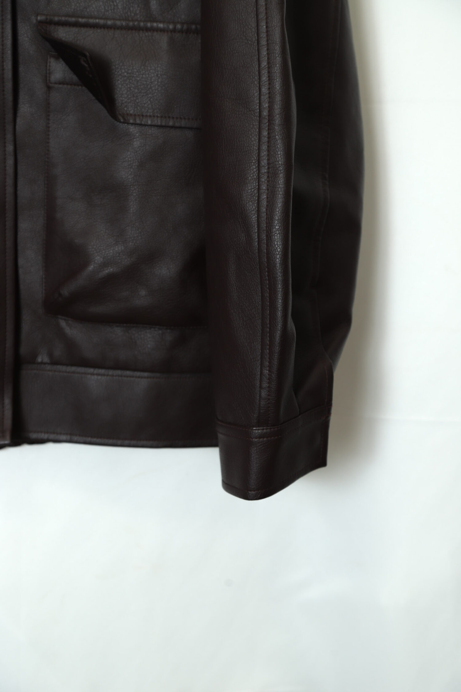 VINTAGE FAKE LEATHER JACKET/M | 古着屋FERANTRACING【公式】|東京