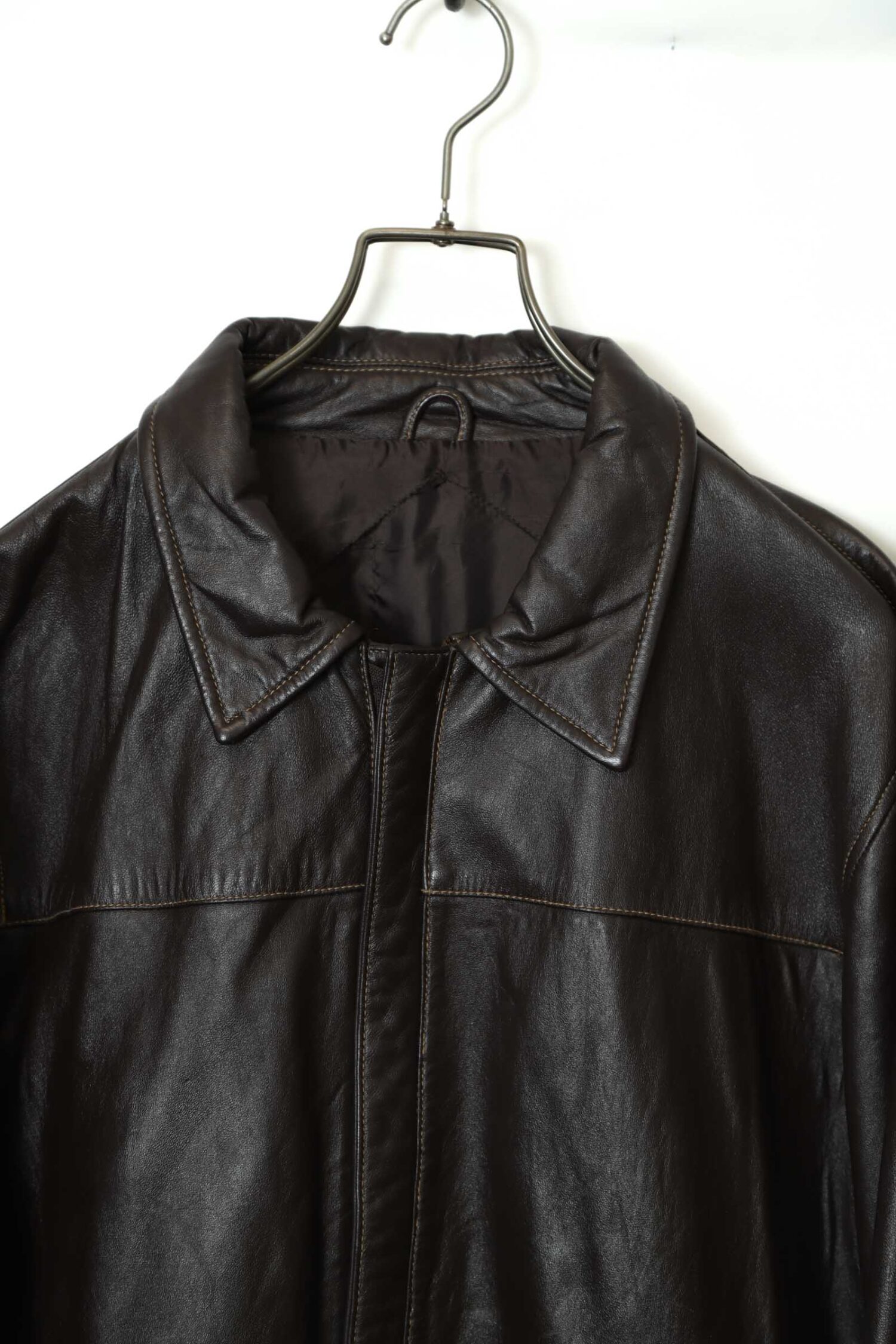 Alternative view of VINTAGE SHEEP LEATHER JACKET/L