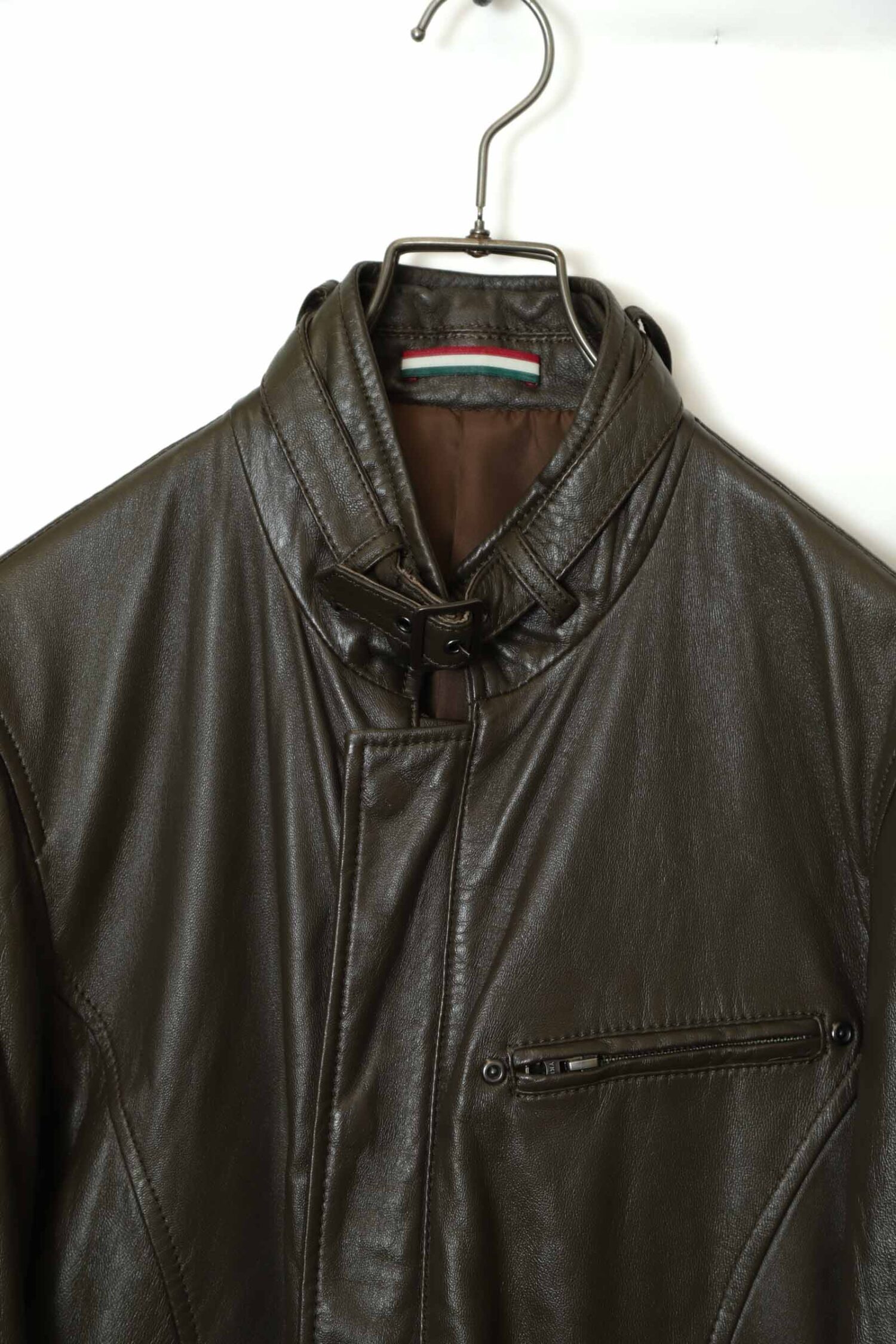 Alternative view of VINTAGE SHEEP LEATHER JACKET/M