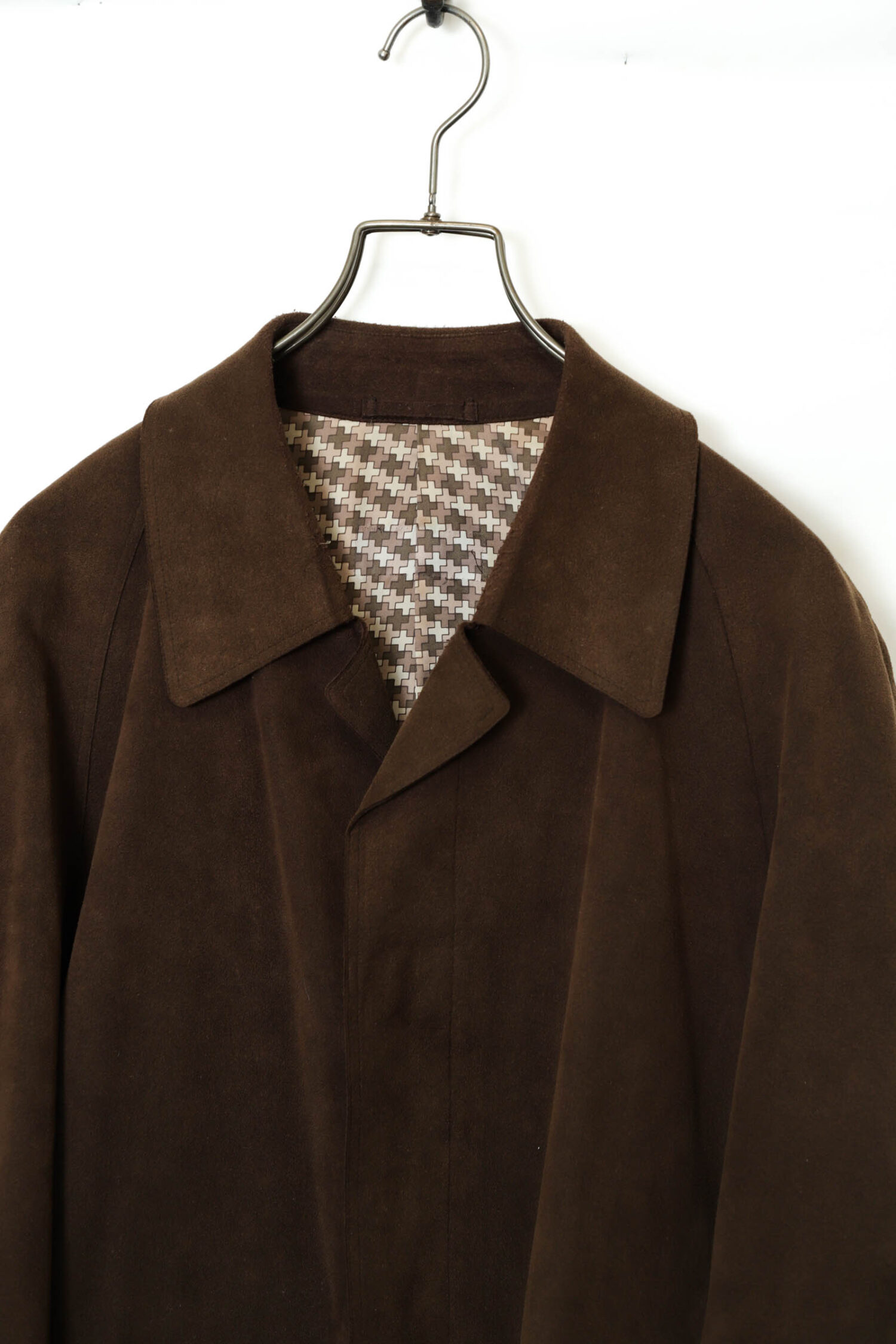 Alternative view of VINTAGE FAKE SUEDE COAT/M