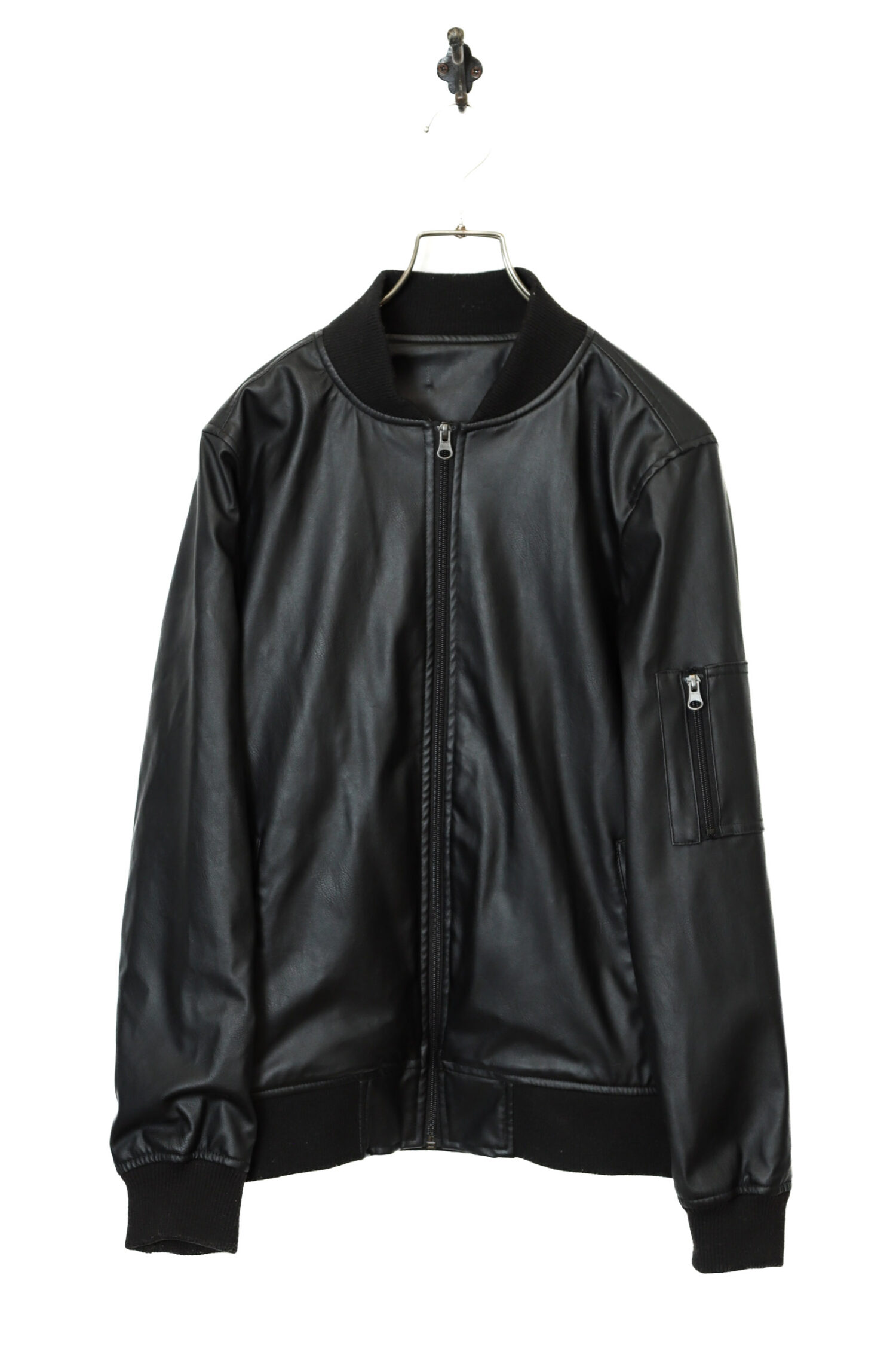 VINTAGE FAKE LEATHER JACKET/S