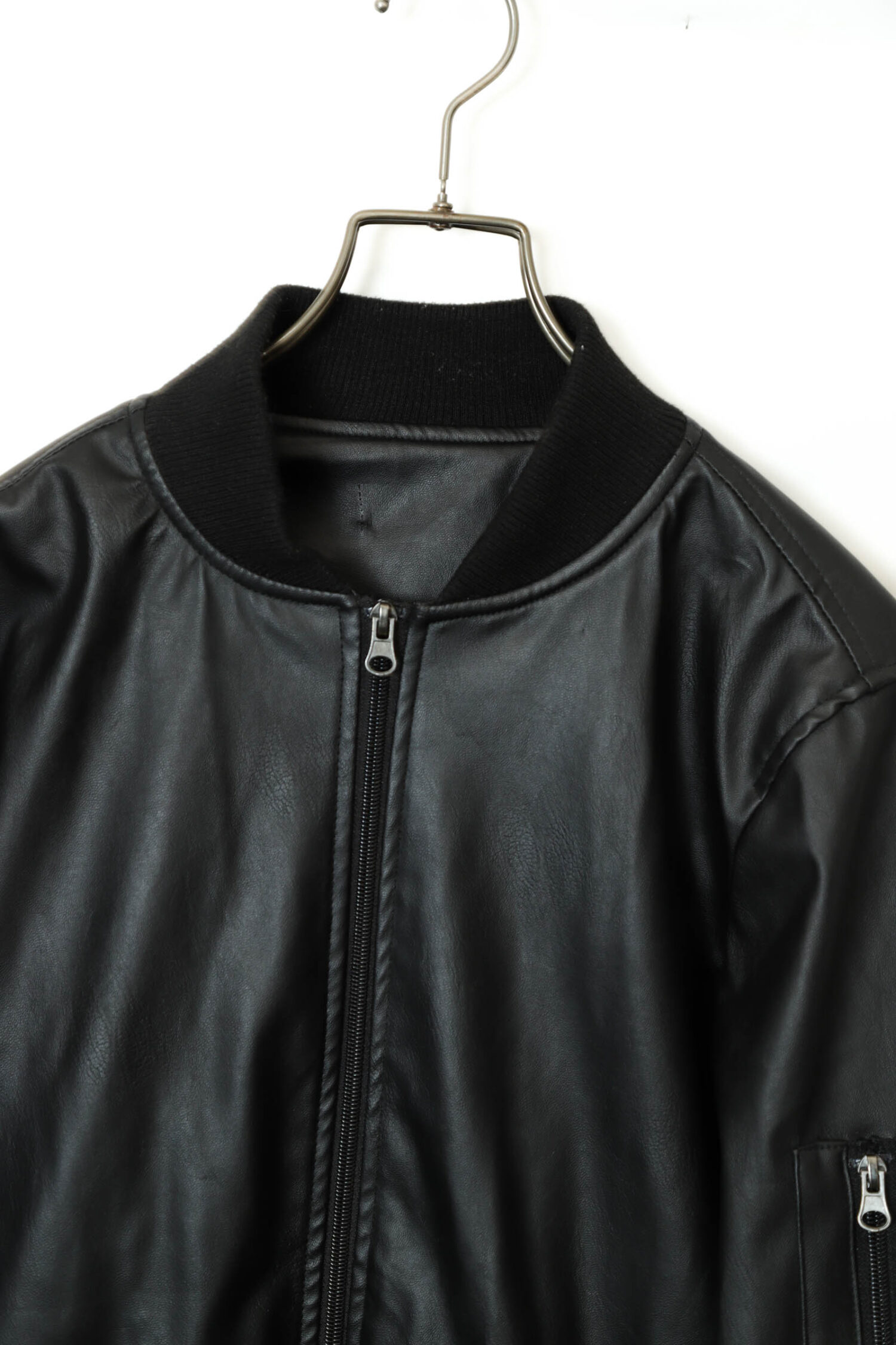 Alternative view of VINTAGE FAKE LEATHER JACKET/S