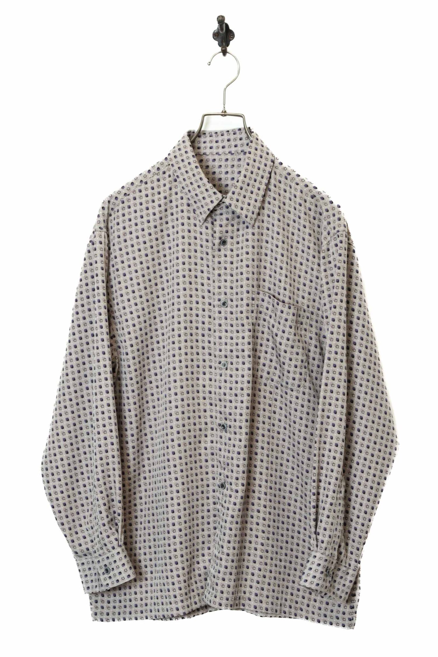 VINTAGE PRINTED SHIRT/L