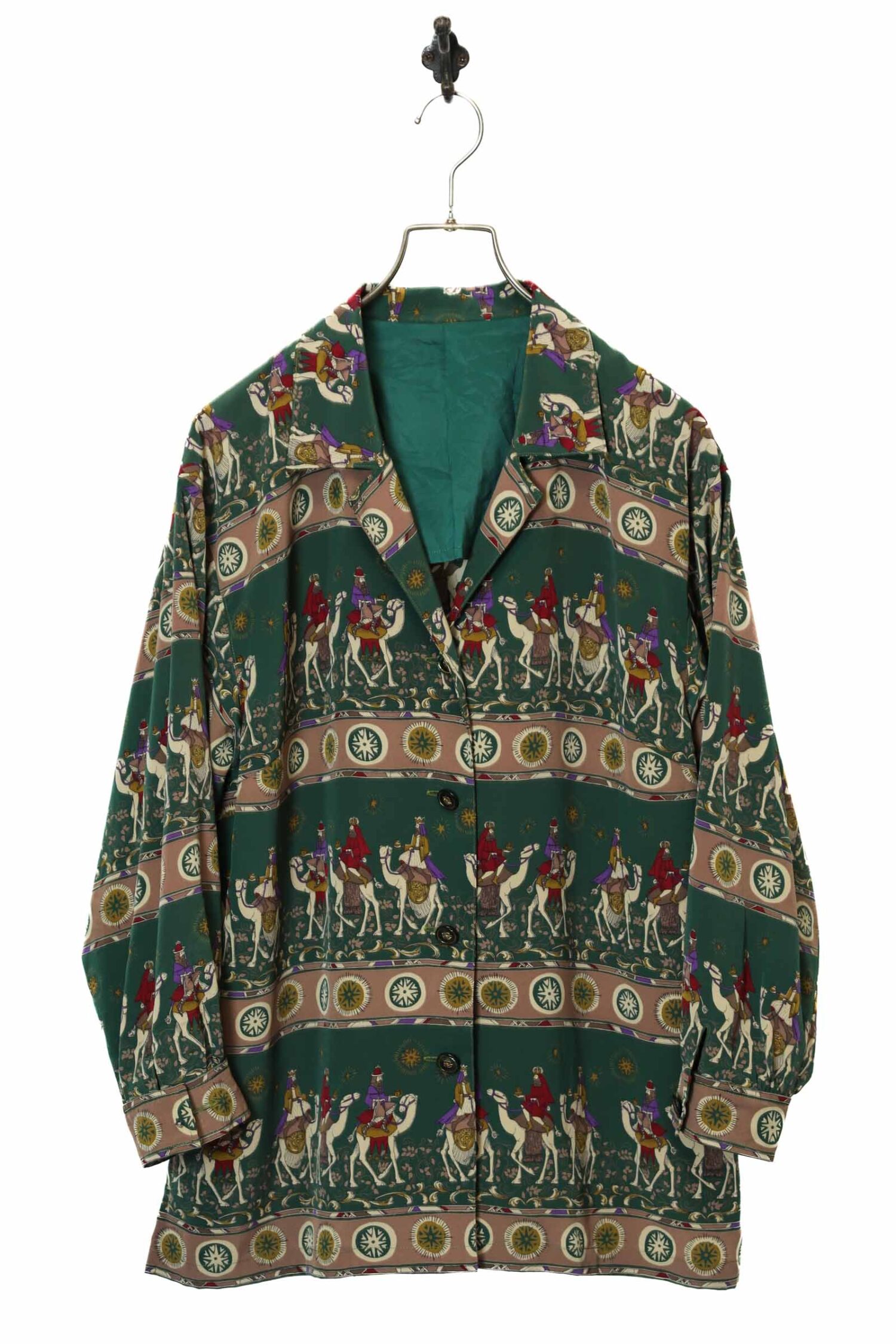 VINTAGE PRINTED SHIRT/L