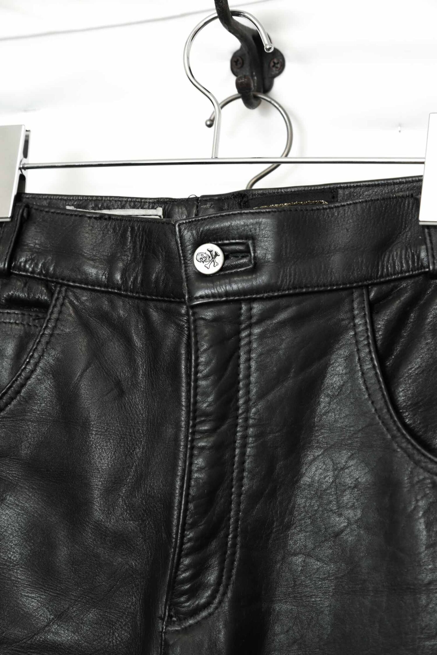 Alternative view of USED CUIRS LONDON COWHIDE LEATHER PANTS/W82