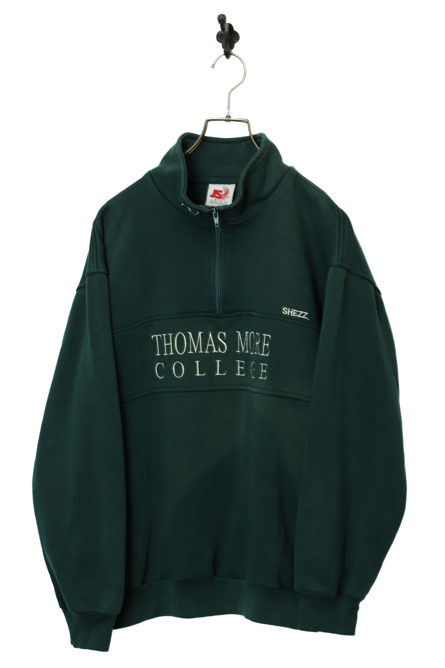 VINTAGE HALF-ZIP SWEAT SHIRT/XL