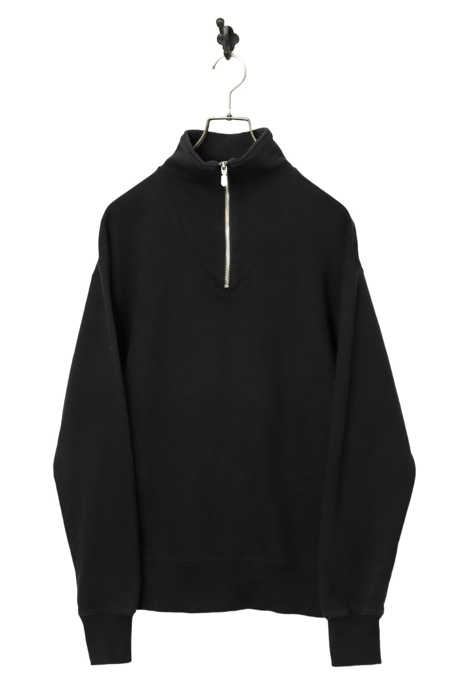 USED HALF-ZIP SWEAT SHIRT/L