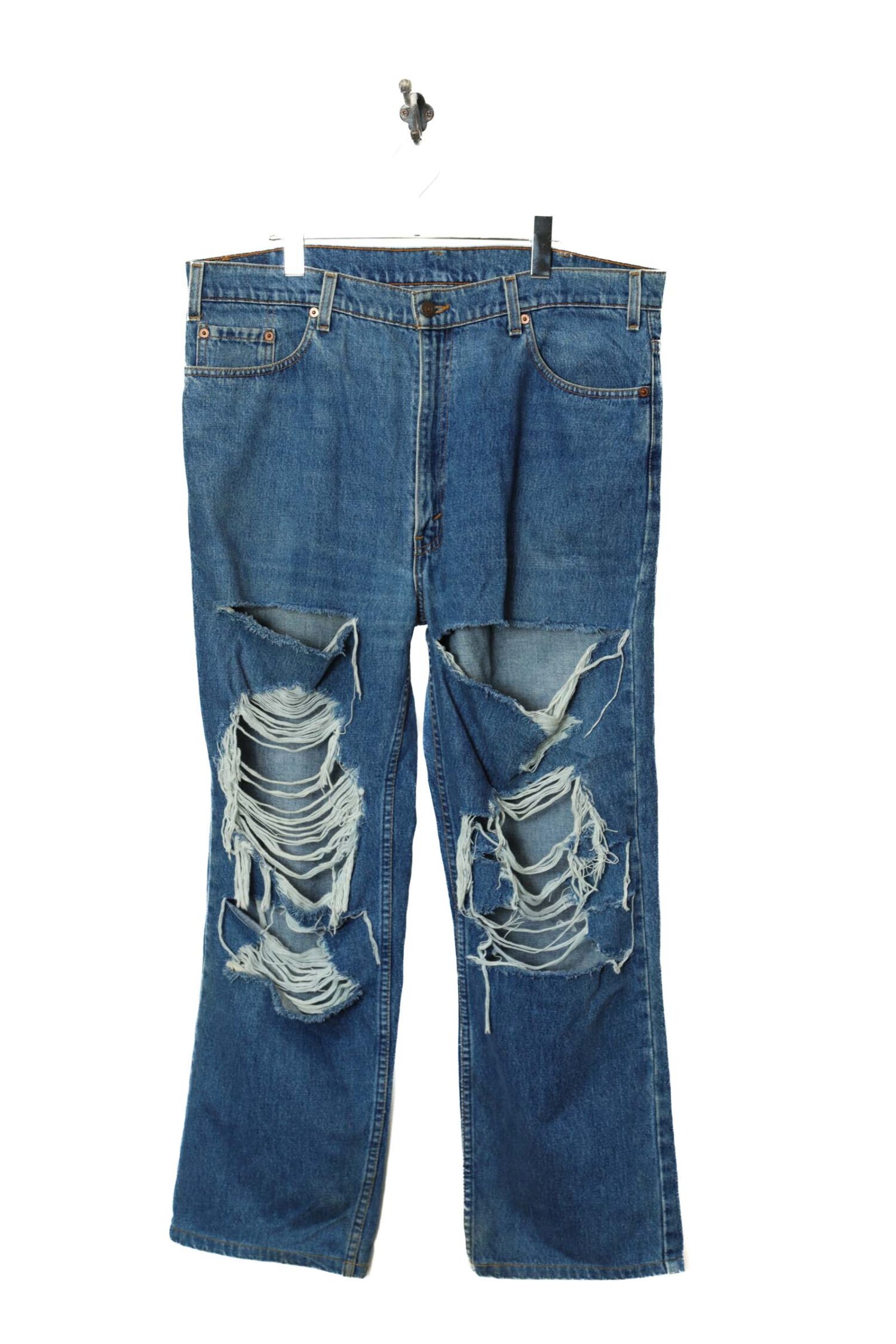USED LEVIS 505 DAMAGED DENIM/W98