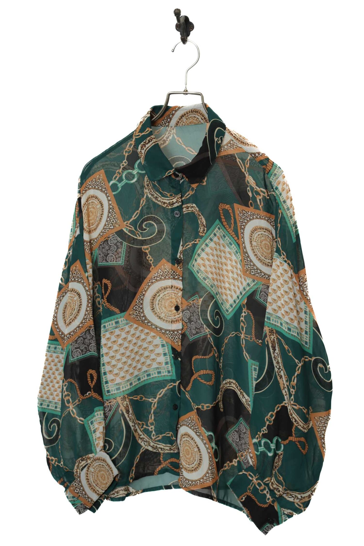 VINTAGE PRINTED SHIRT/L