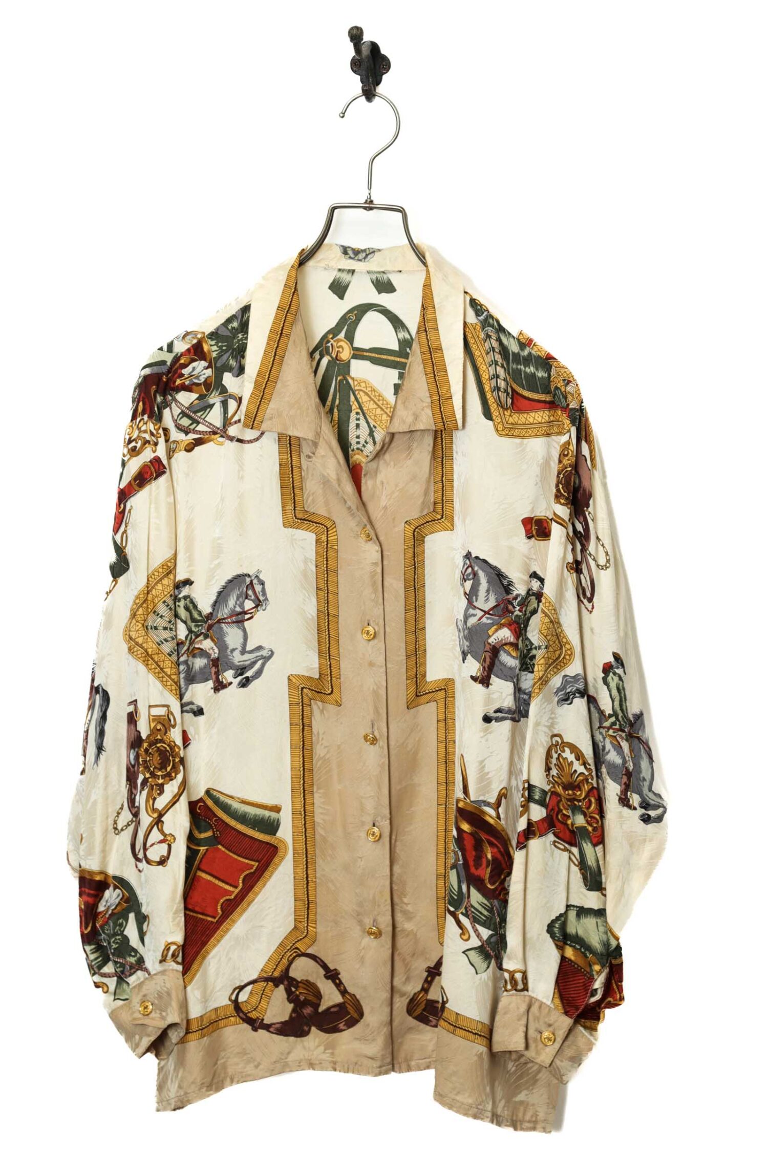 VINTAGE PRINTED SHIRT/L
