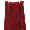 VINTAGE CHECK PLEATED SKIRT/W78