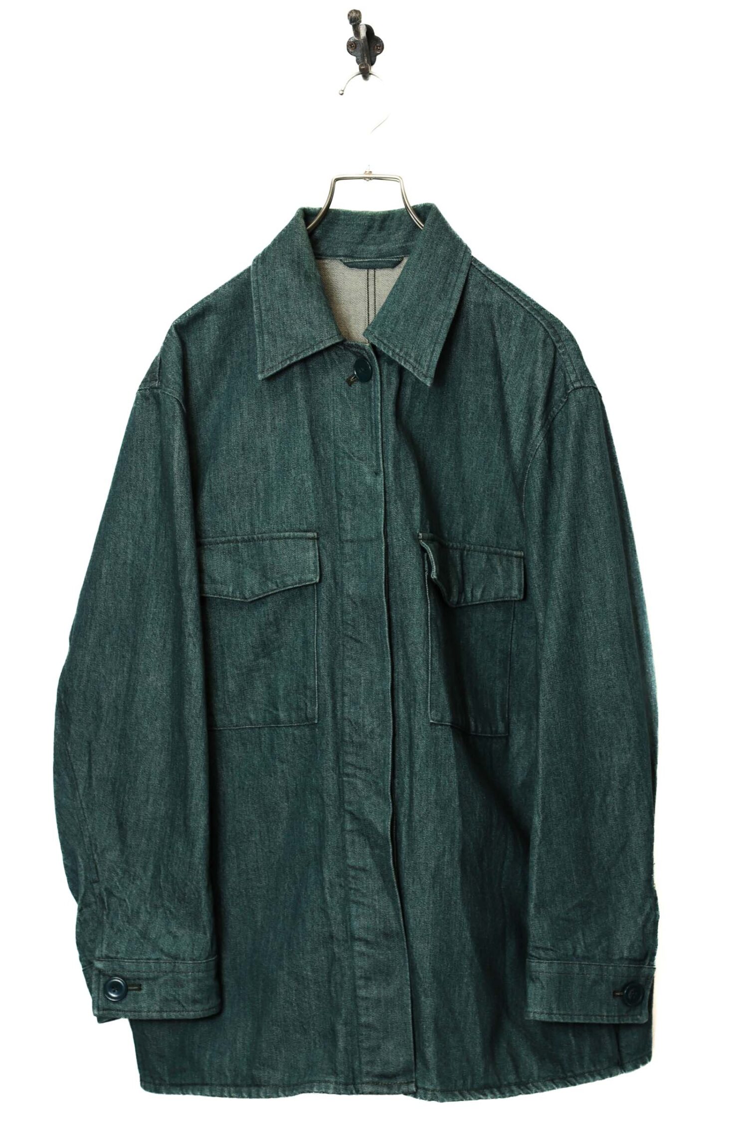 VINTAGE PIGMENT COVERALL DENIM JACKET/XL