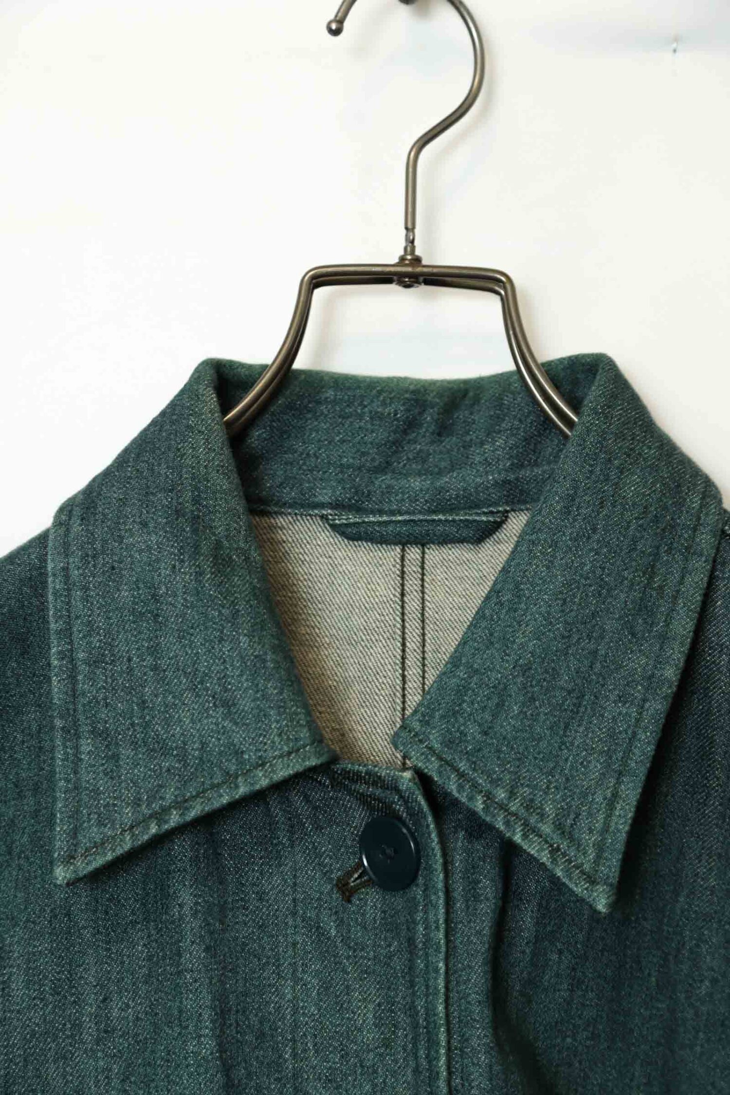 Alternative view of VINTAGE PIGMENT COVERALL DENIM JACKET/XL
