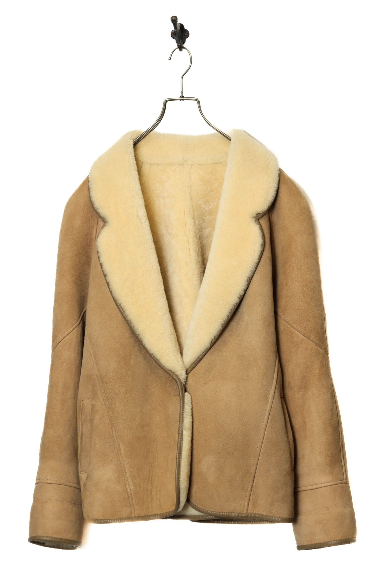 VINTAGE MOUTON JACKET/XL
