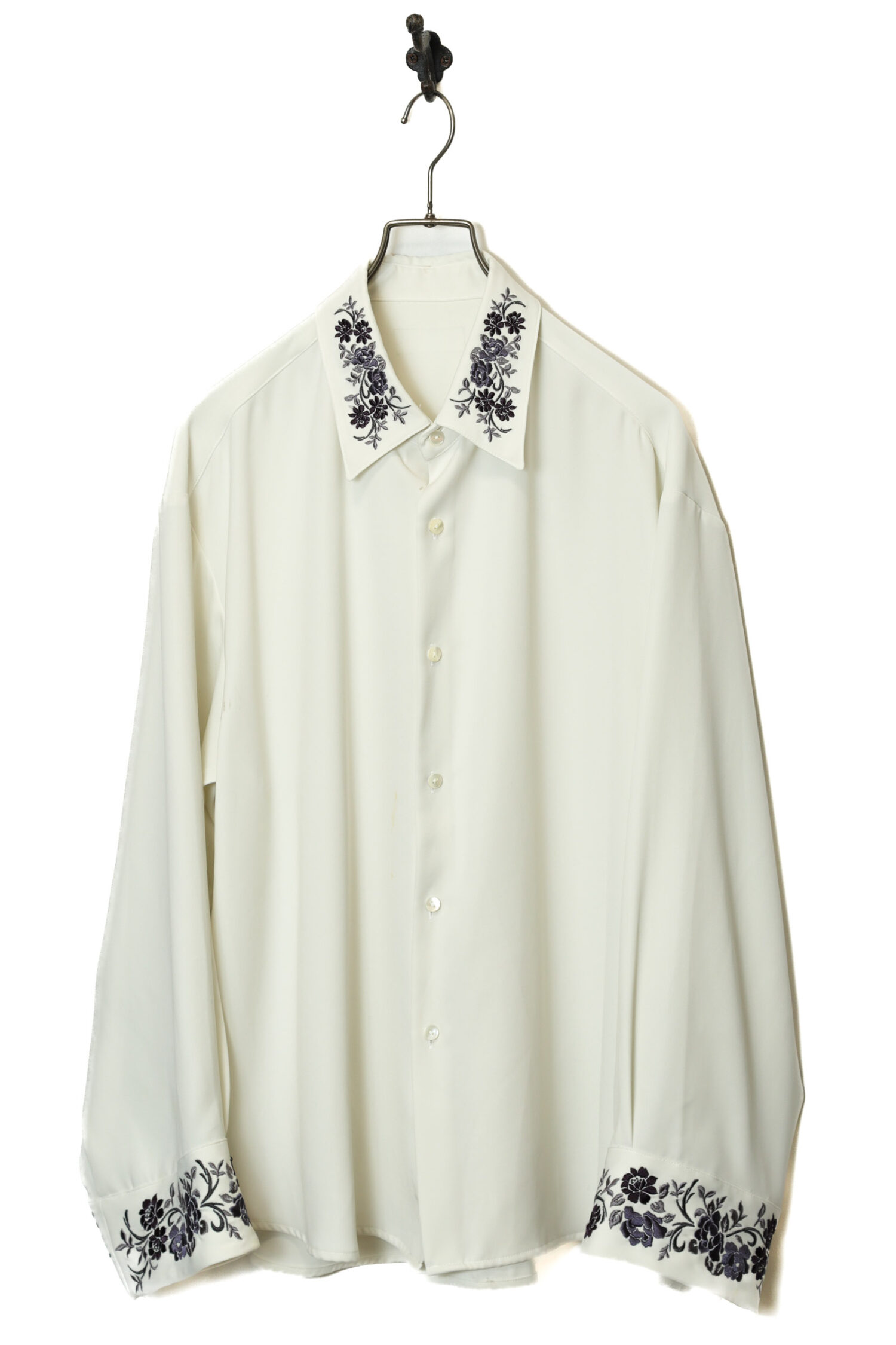 VINTAGE EMBROIDERY SHIRT/XL