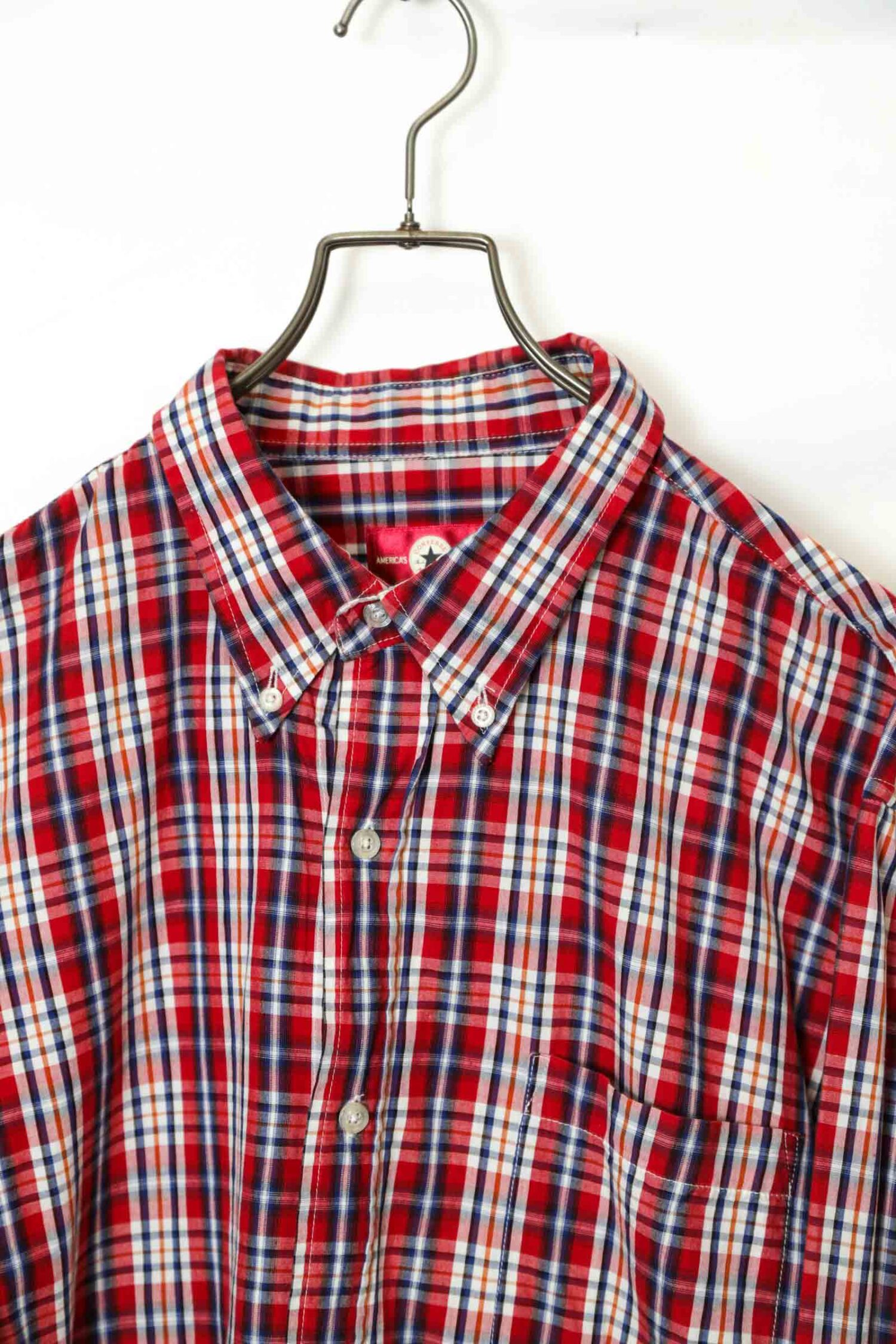 Alternative view of USED CONVERSE CHECK PATTERN SHIRT/XL