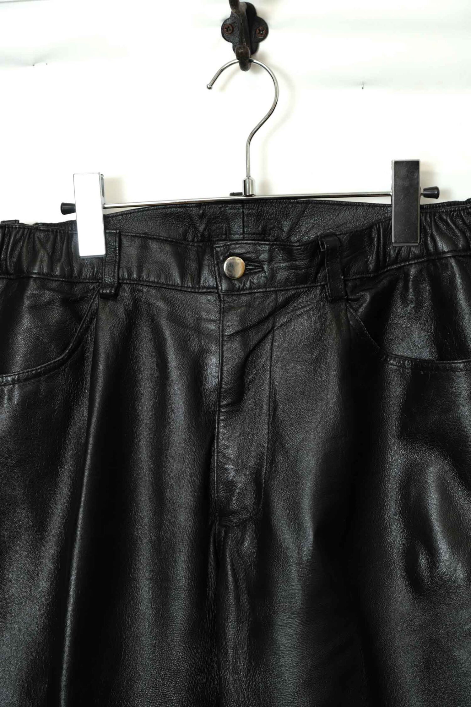 Alternative view of VINTAGE PIG LEATHER PANTS/W80