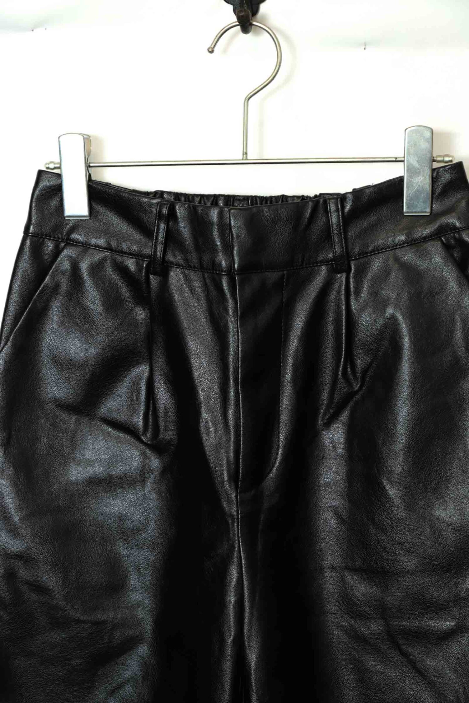Alternative view of VINTAGE FAKE LEATHER PANTS/W68