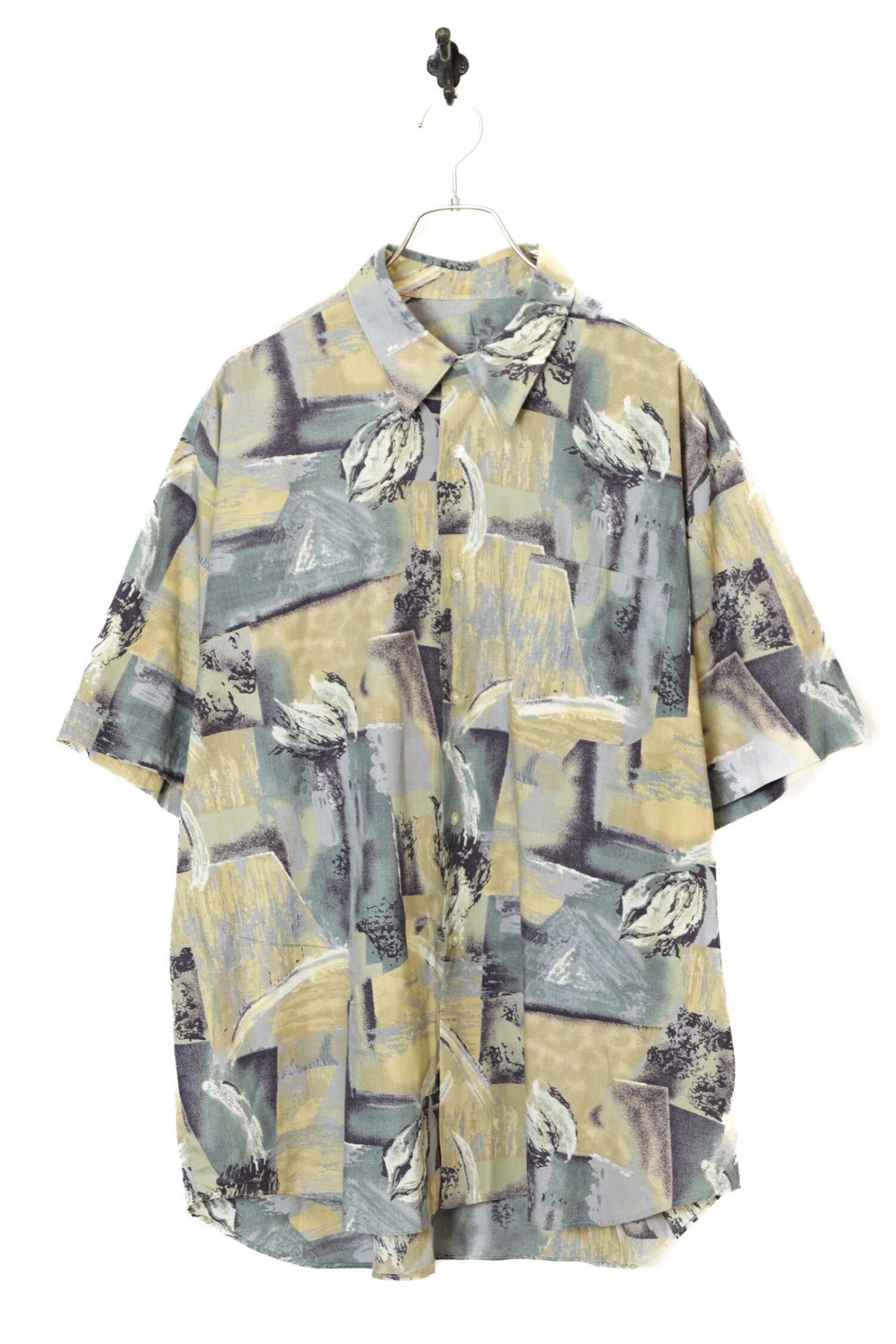 VINTAGE PRINTED SHIRT/XL