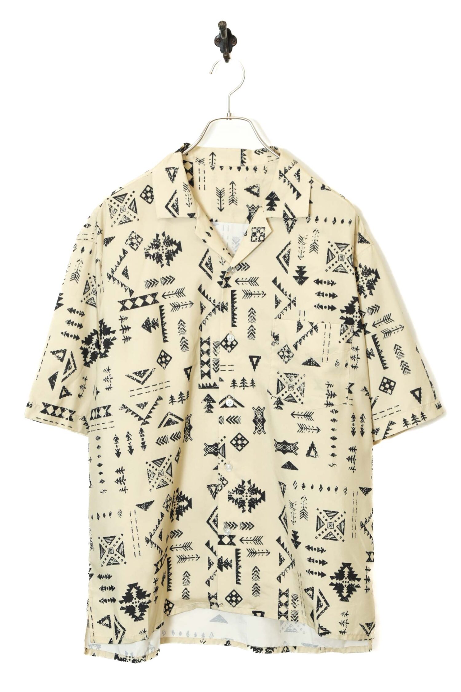 VINTAGE PRINTED SHIRT/L