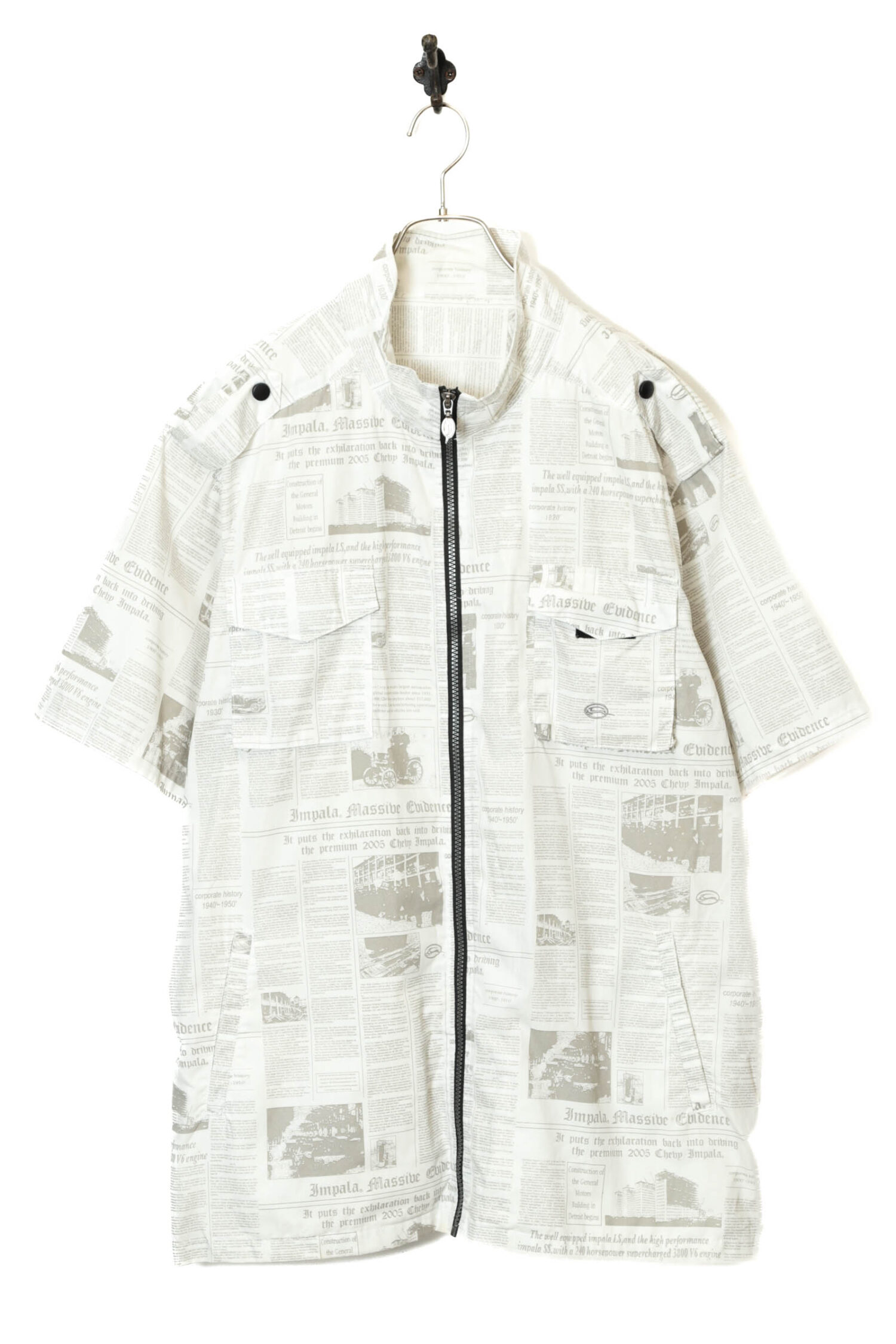 VINTAGE PRINTED SHIRT/L