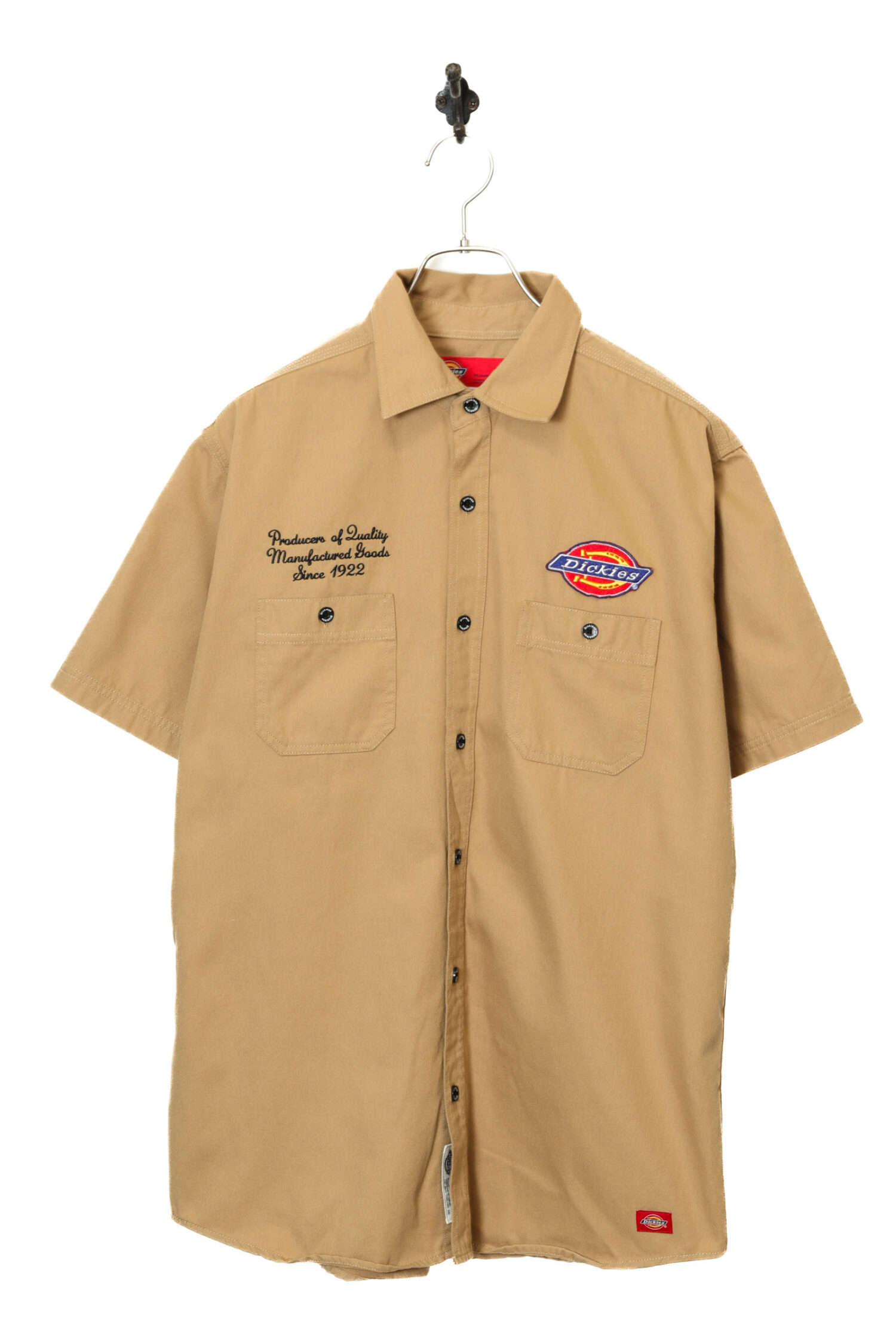 USED DICKIES WORK SHIRT/L