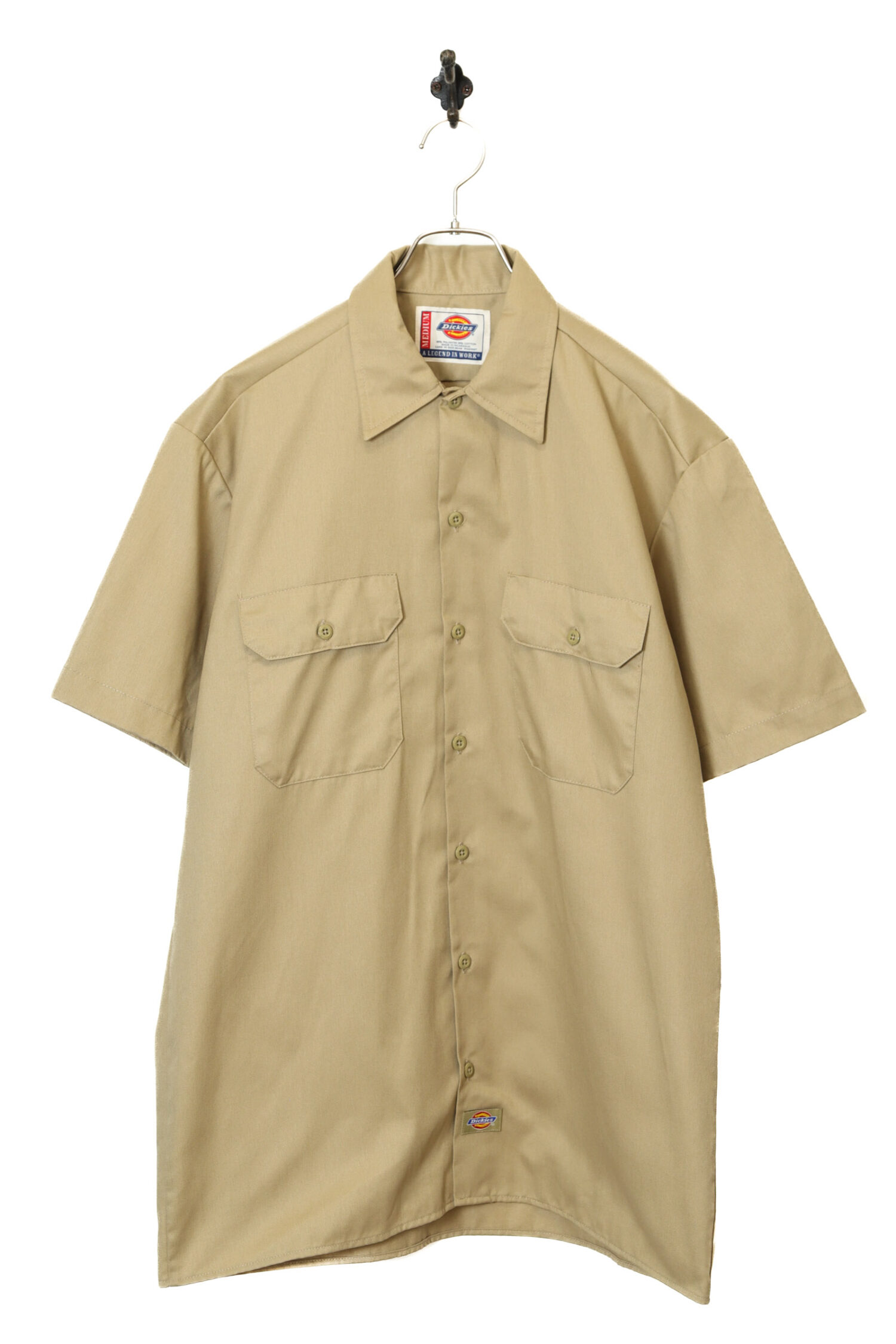 USED DICKIES WORK SHIRT/L