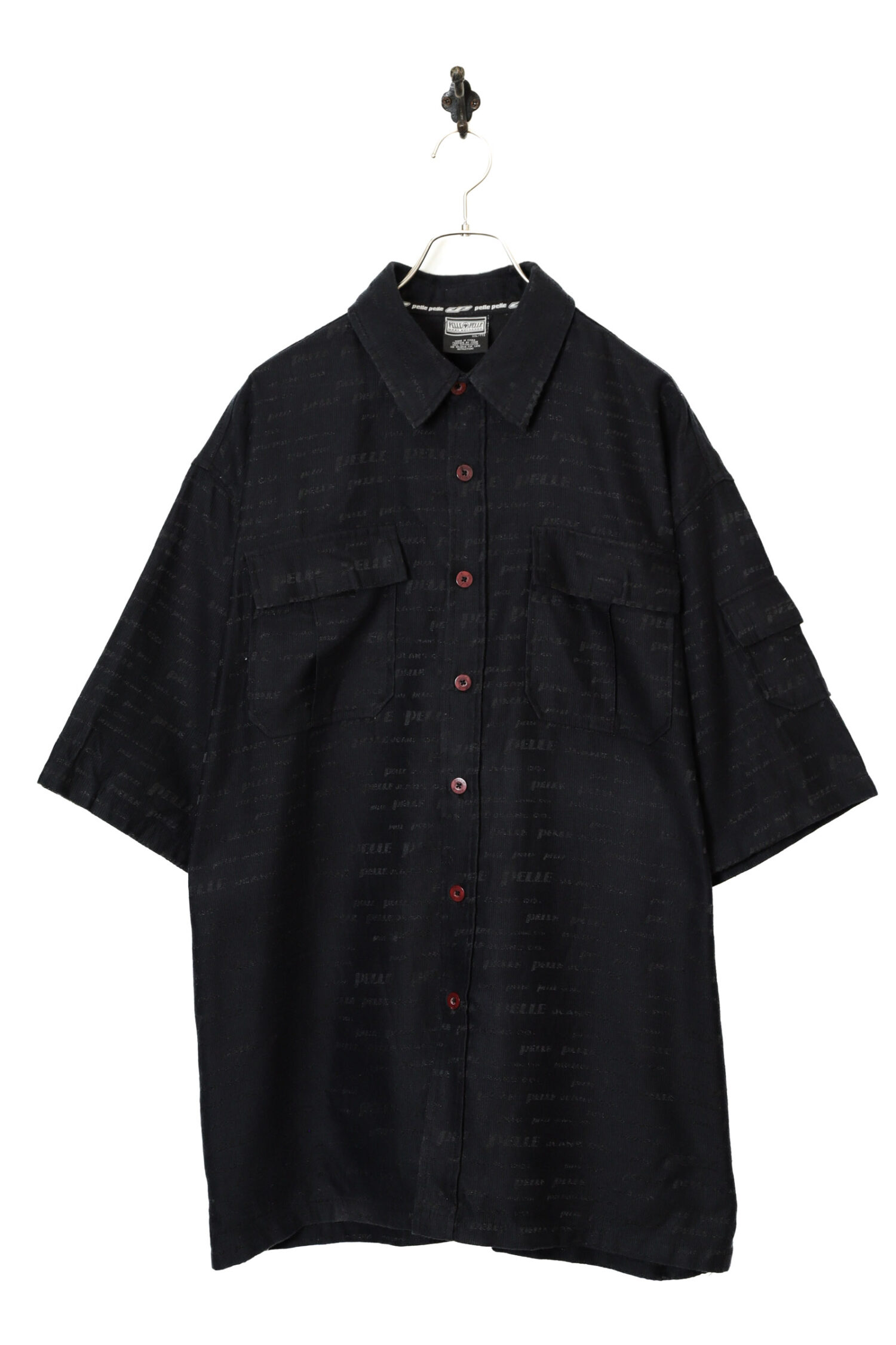 USED PELLE PELLE PRINTED SHIRT/XXL