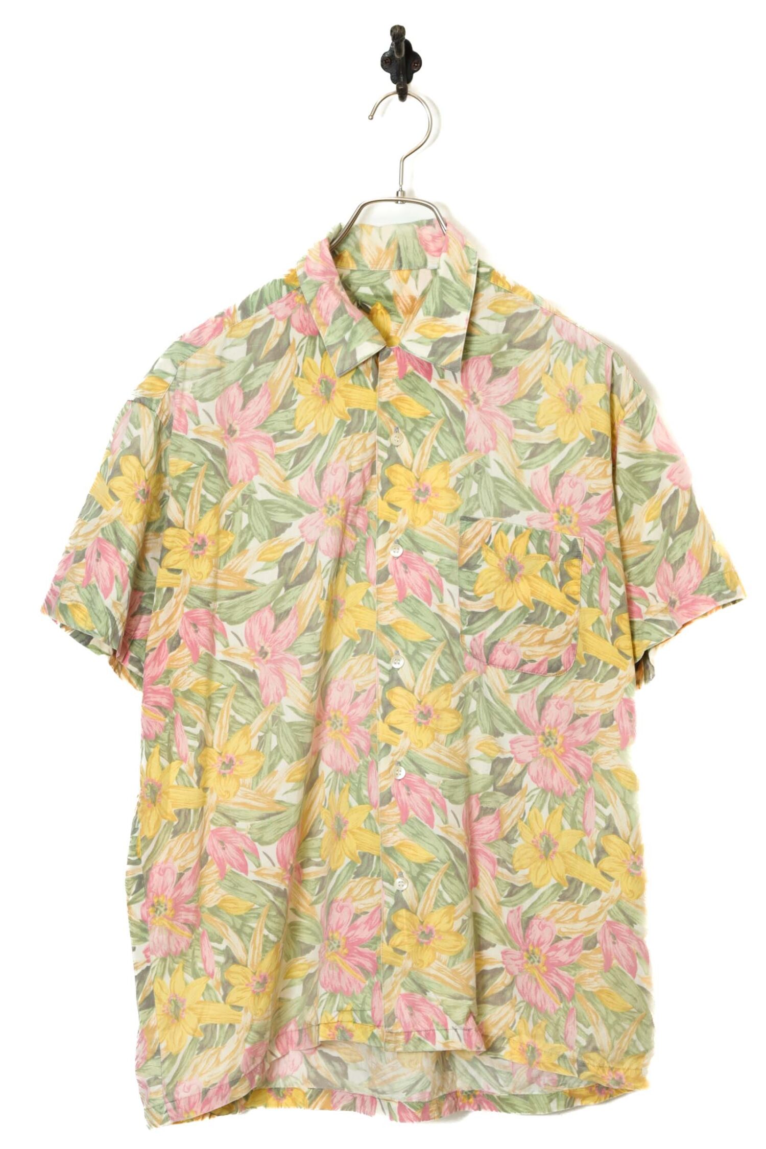 VINTAGE PRINTED SHIRT/L