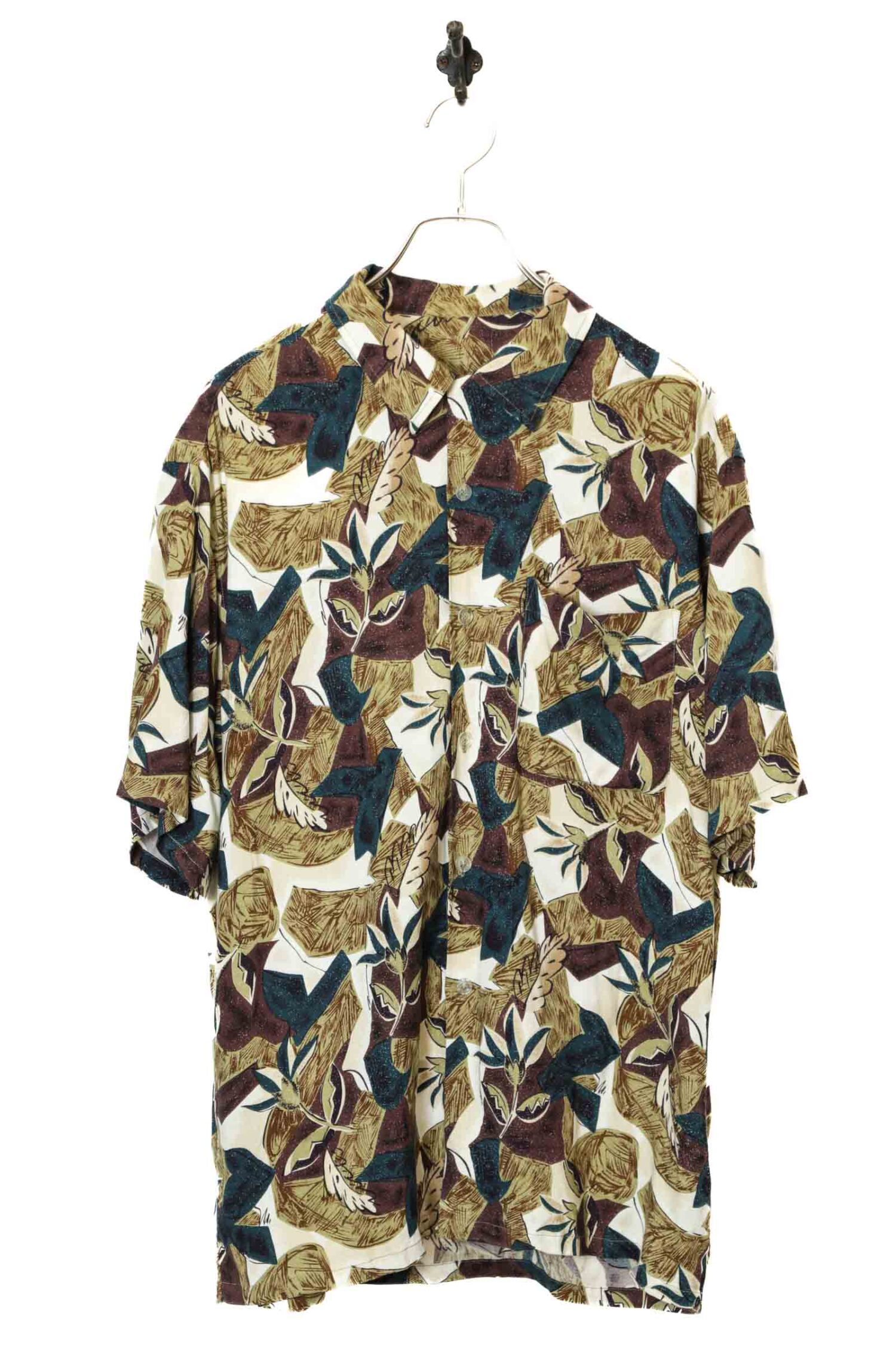 VINTAGE PRINTED SHIRT/L
