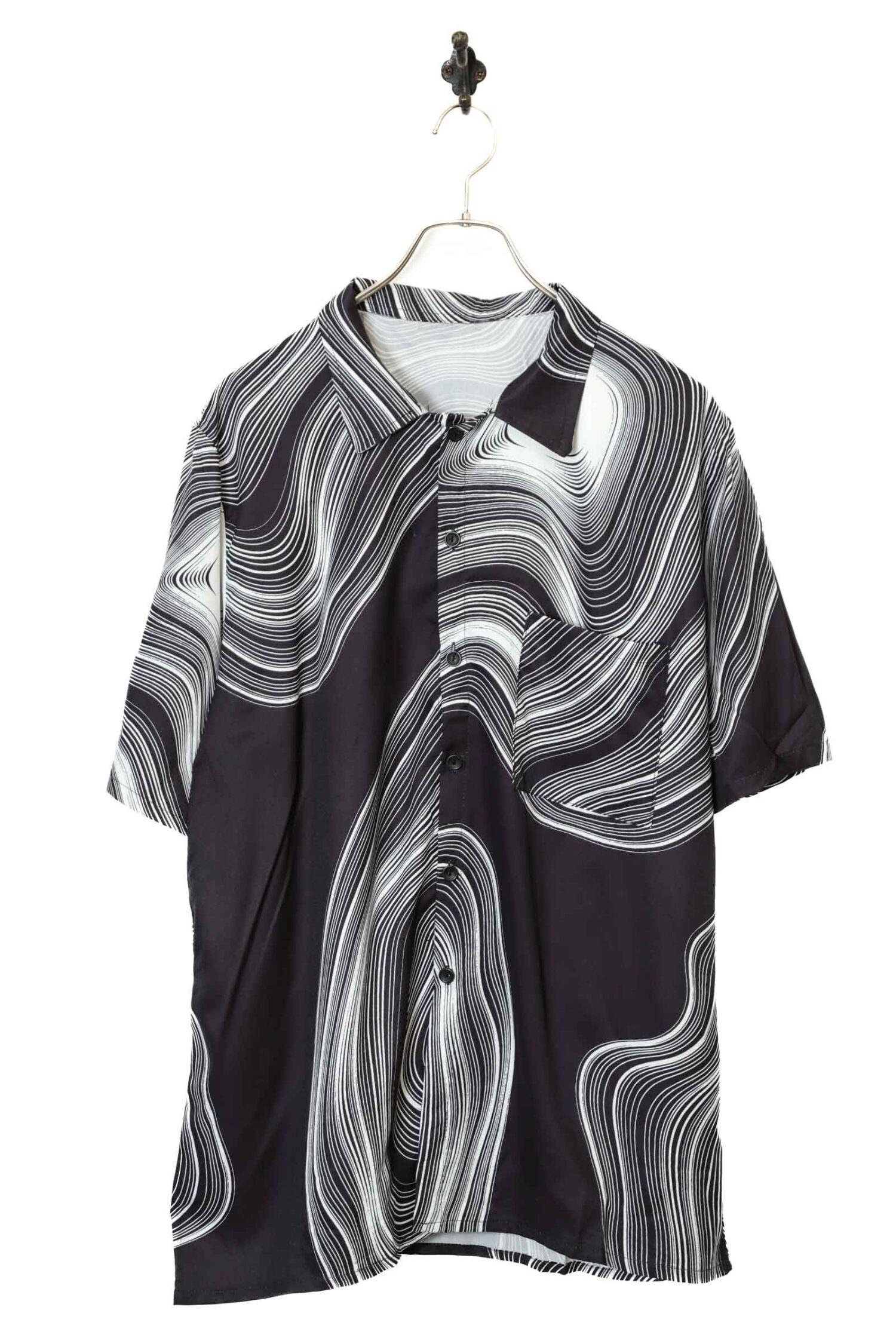 VINTAGE PRINTED SHIRT/L