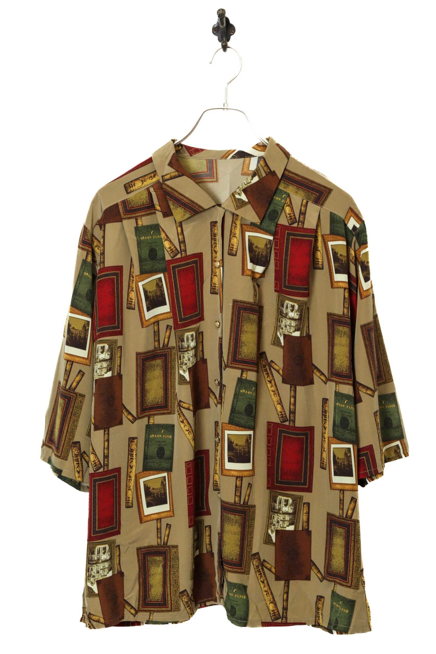 VINTAGE PRINTED SHIRT/XL