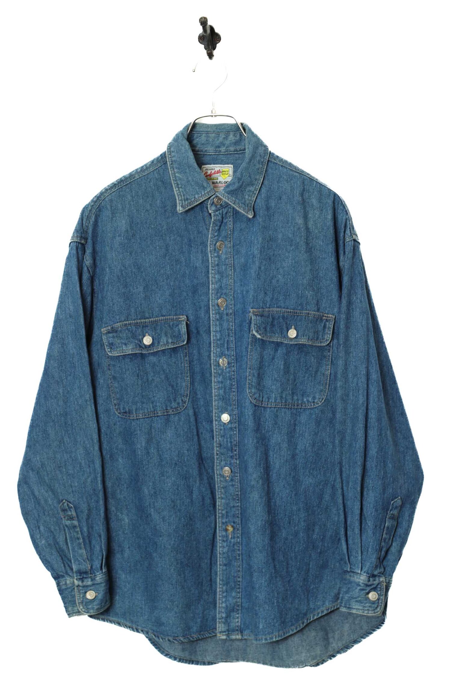 USED DENIM SHIRT/L