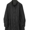 VINTAGE STAND COLLAR WOOL COAT/L
