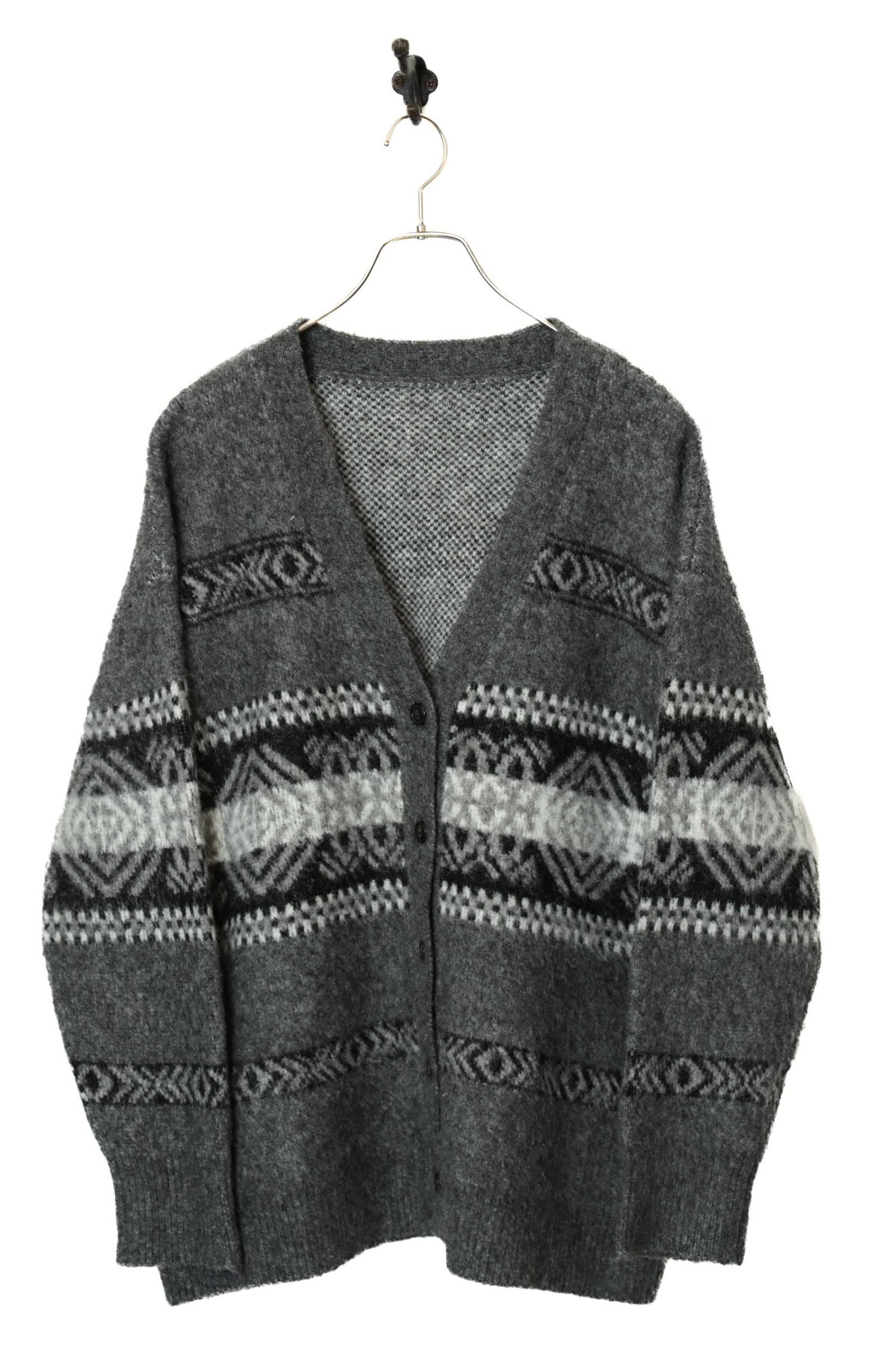 VINTAGE KNITED CARDIGAN/XL
