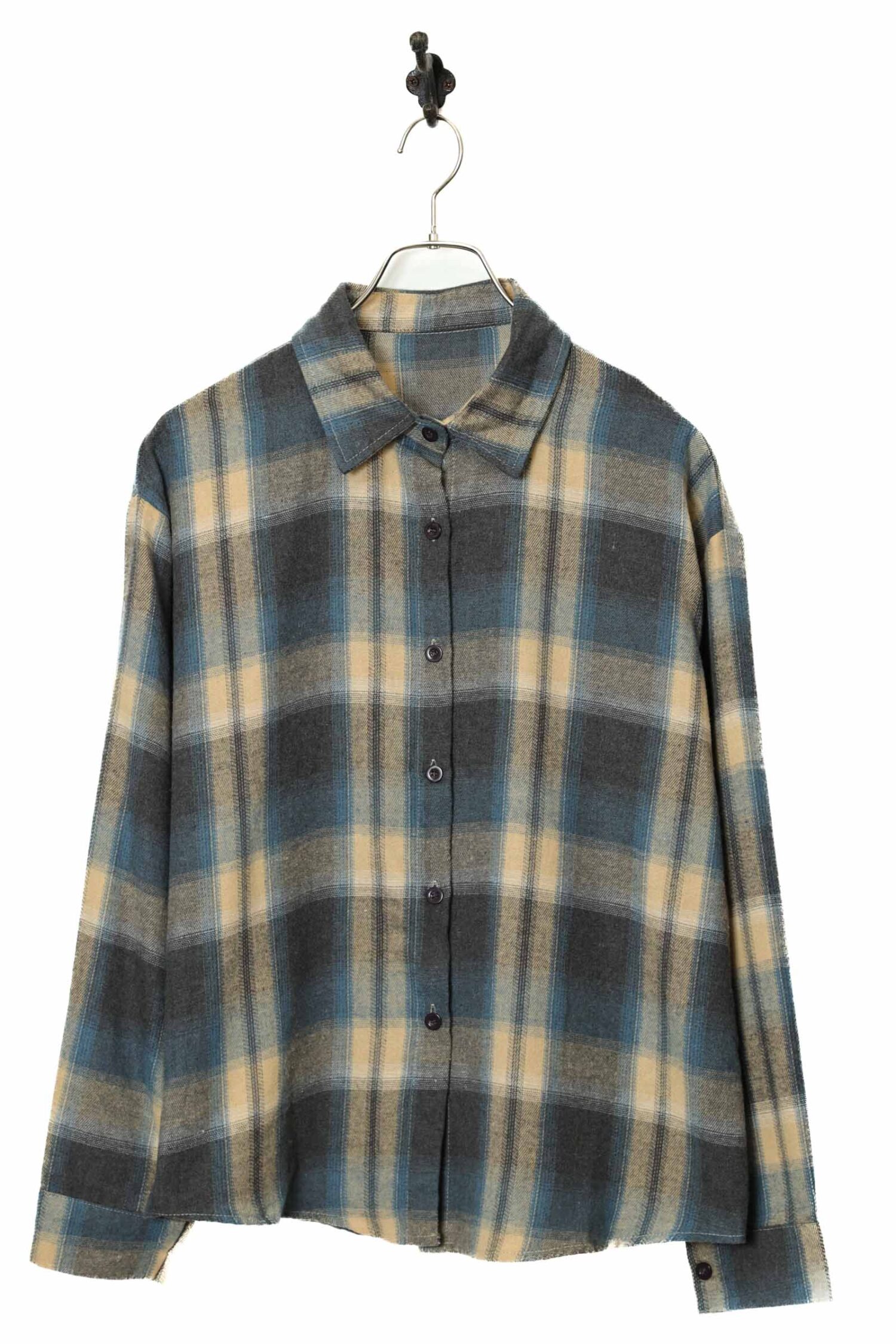 VINTAGE CHECK SHIRT/M