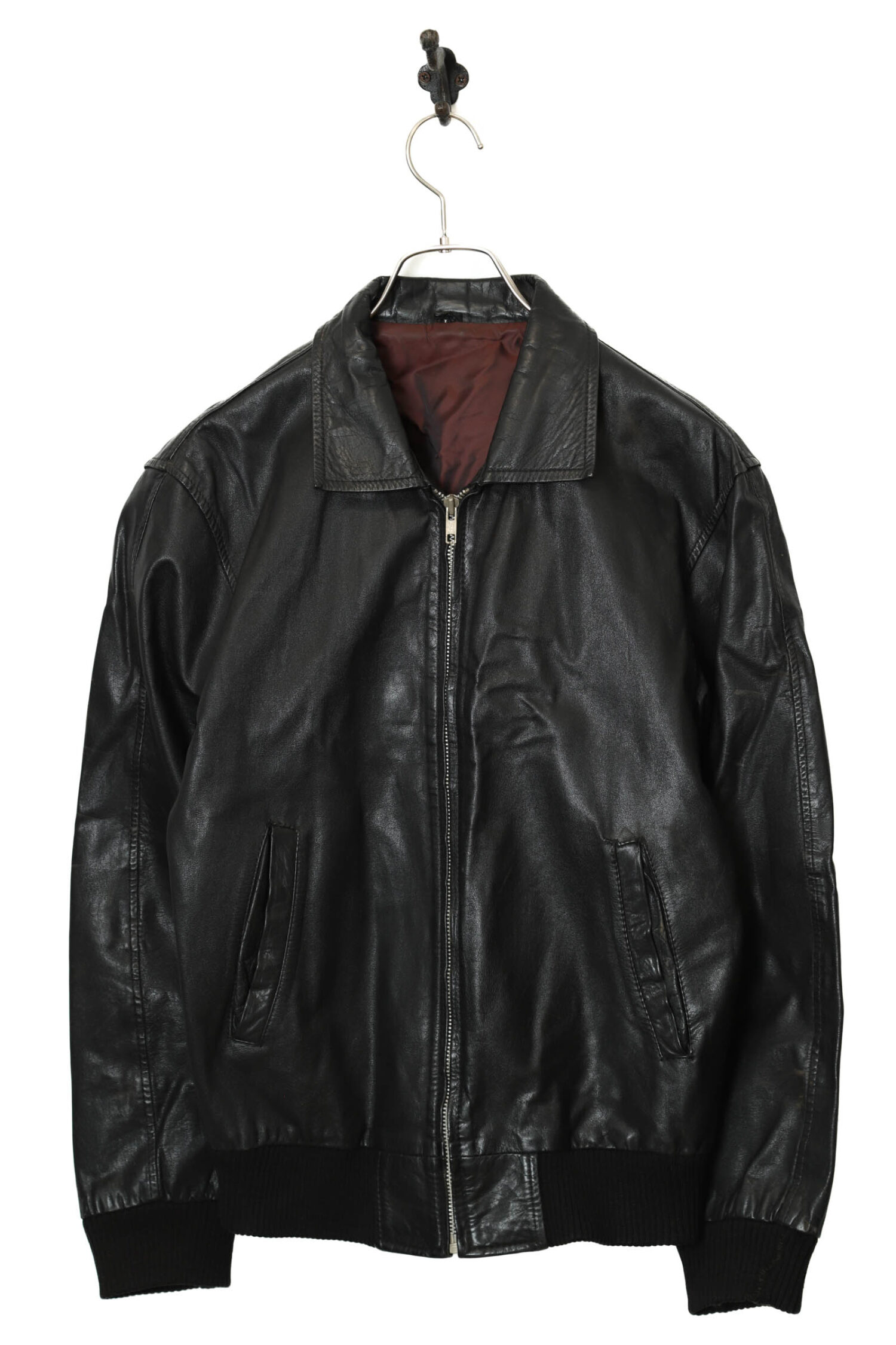 VINTAGE LEATHER BOMBER JACKET/M | 古着屋FERANTRACING【公式】|東京