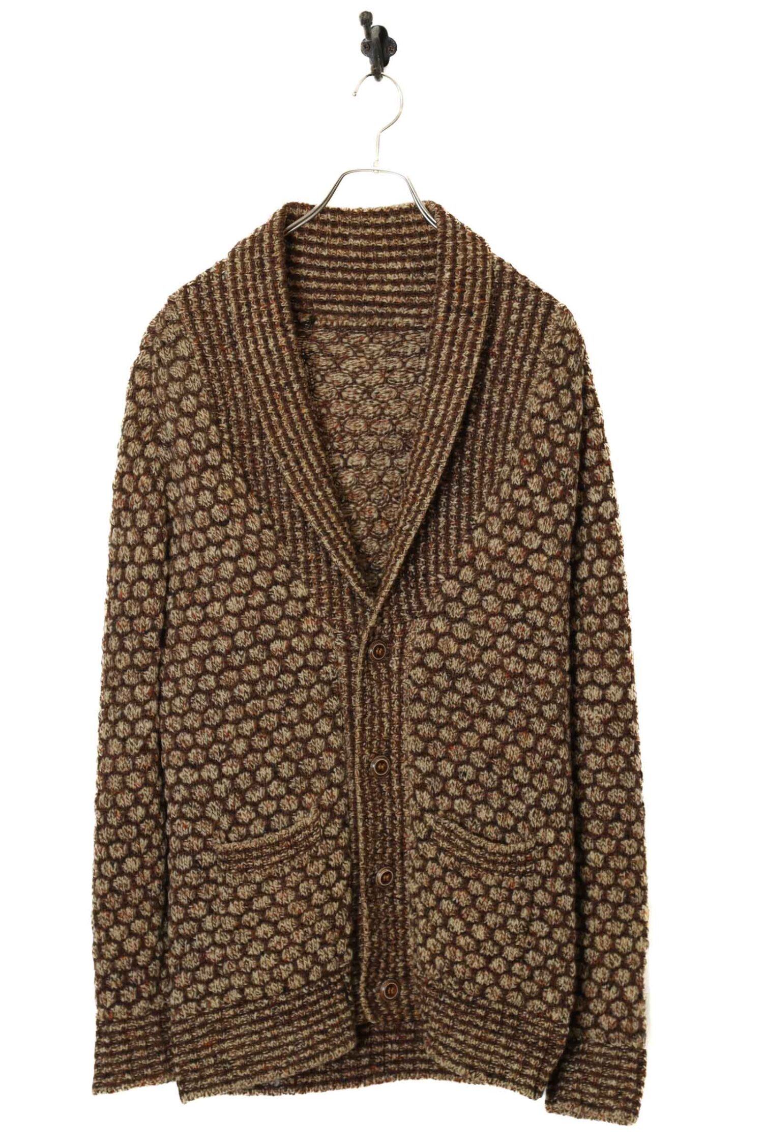 VINTAGE KNITED CARDIGAN/M