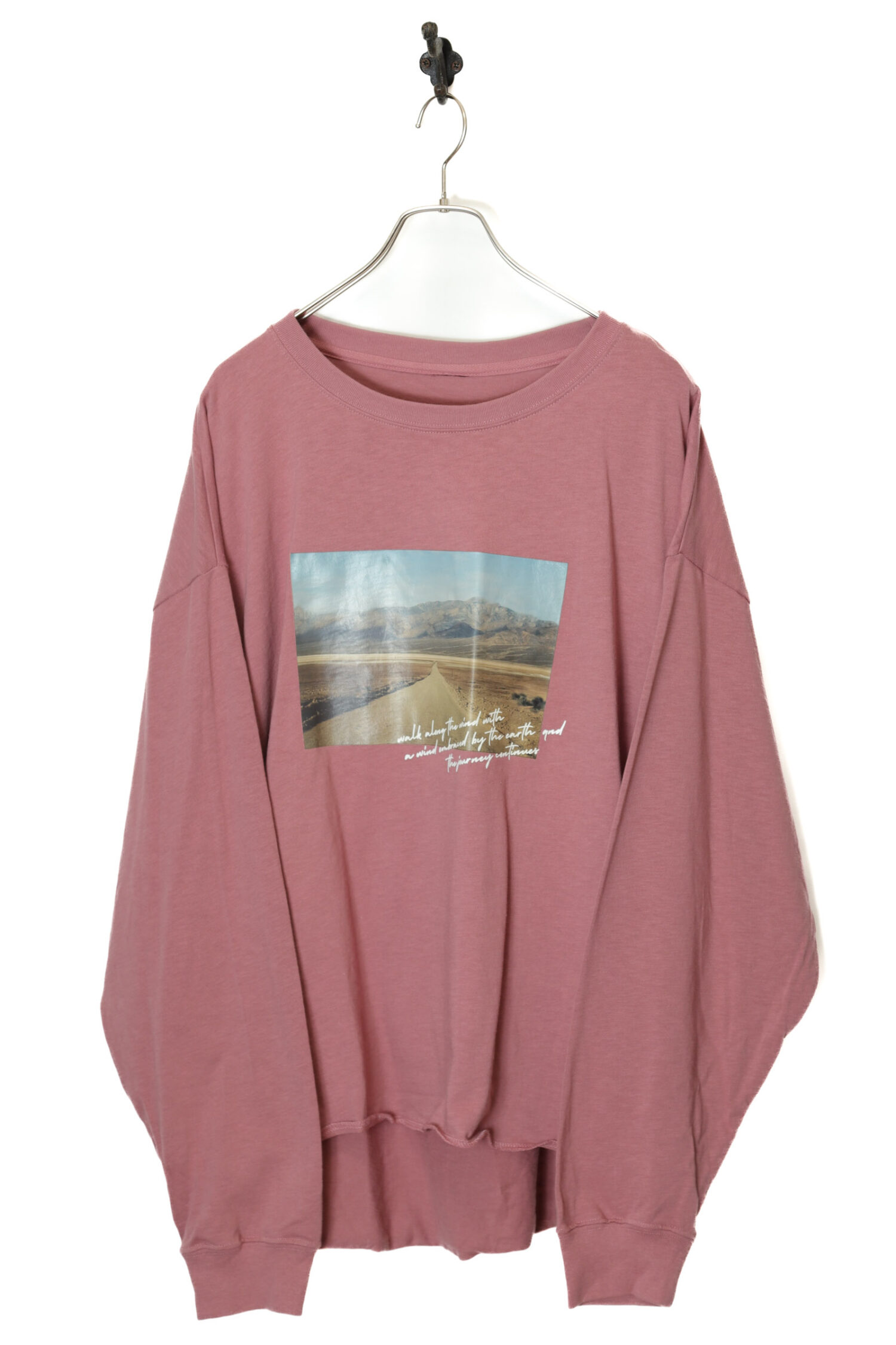 VINTAGE PRINTED LONG SLEEVE T-SHIRT/XL