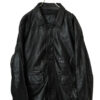 VINTAGE COW LEATHER JACKET/L