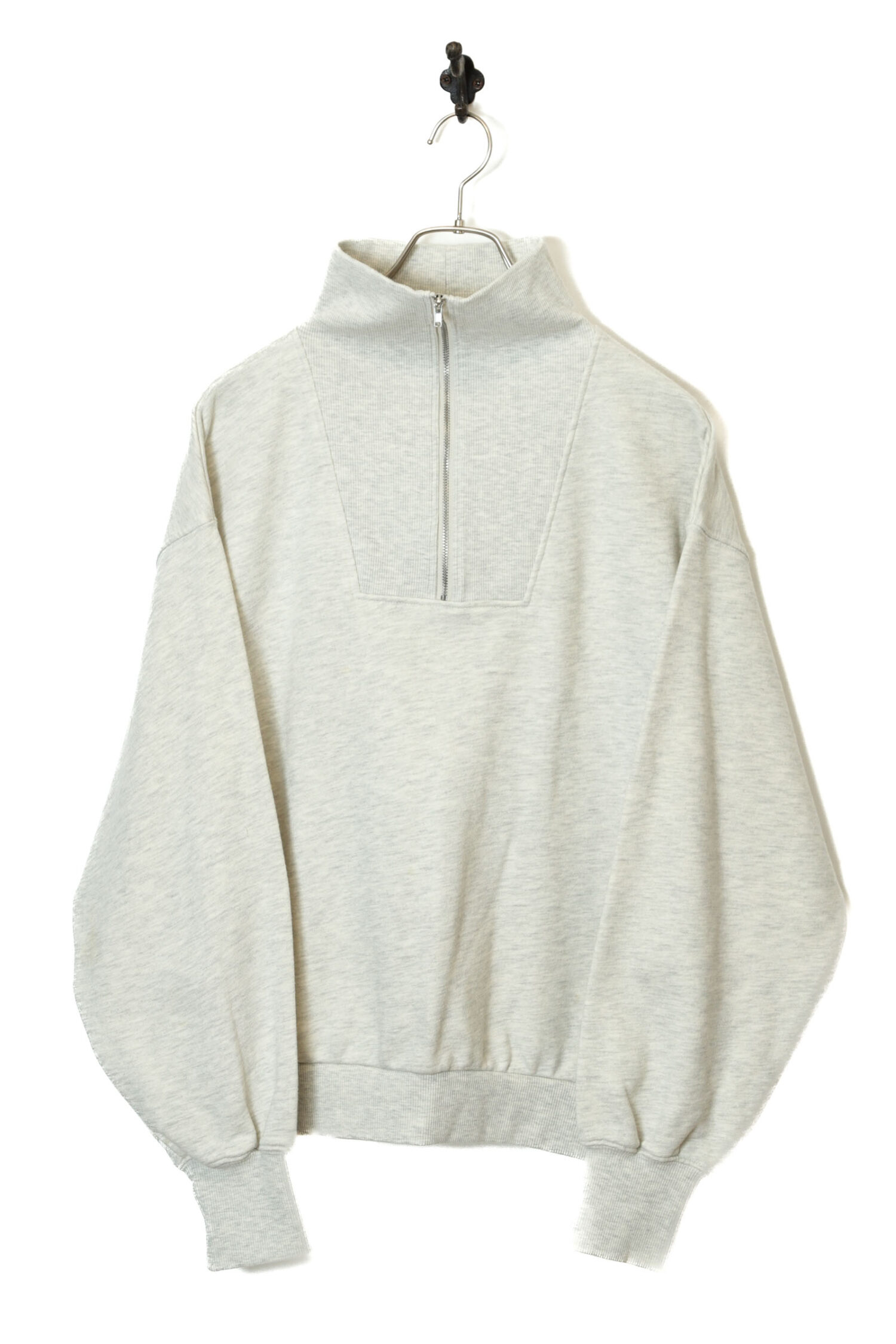 VINTAGE HALF ZIP SWEAT SHIRT/L