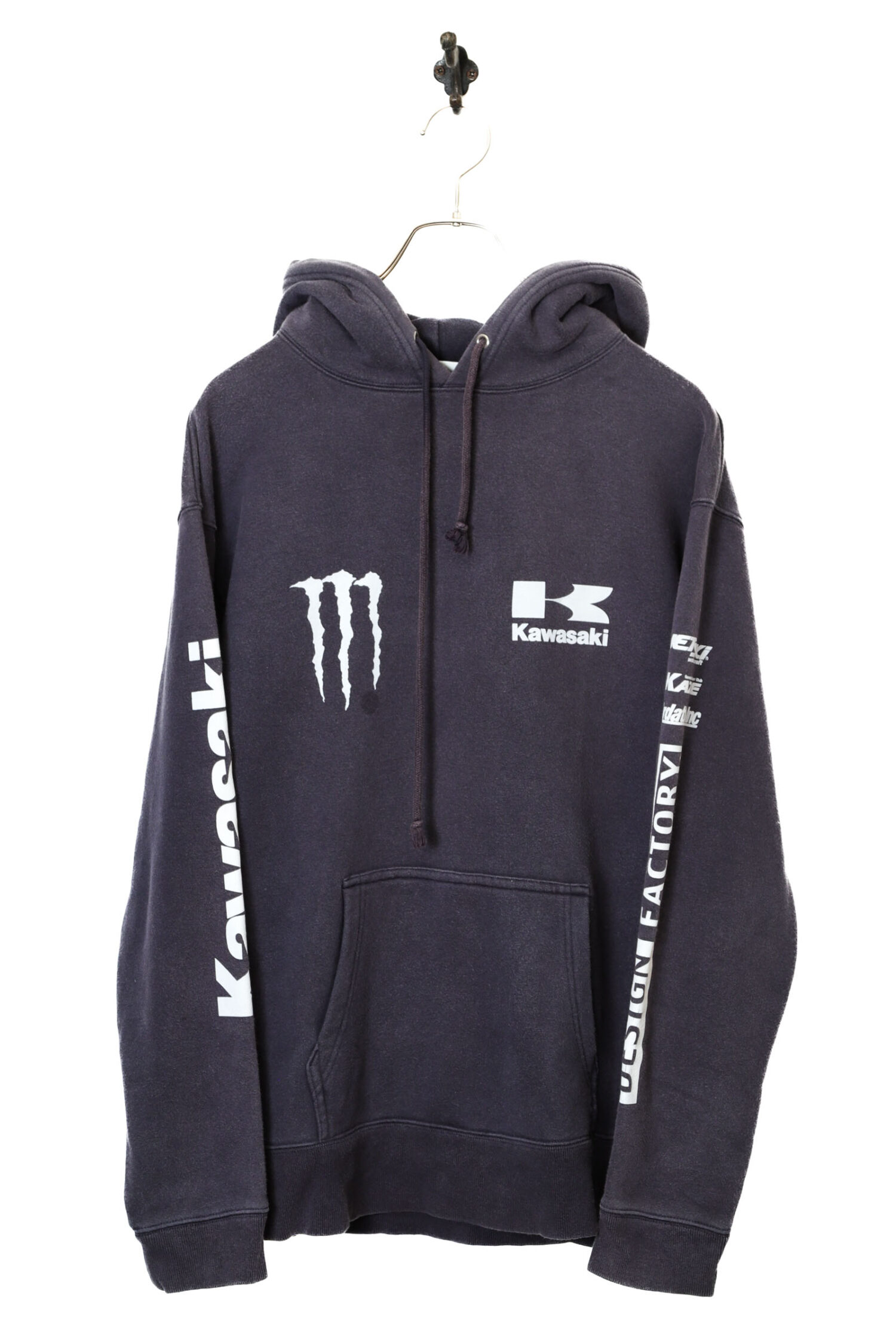 USED PRINTED SWEAT PARKA/L