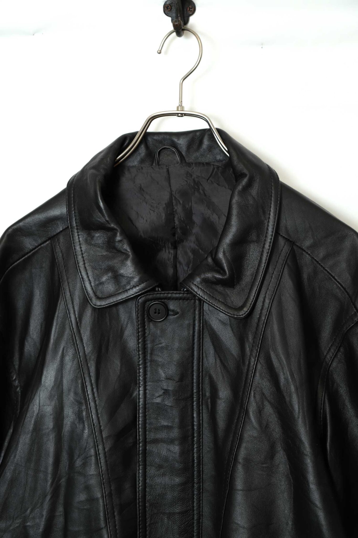 Alternative view of VINTAGE SHEEP LEATHER JACKET/L