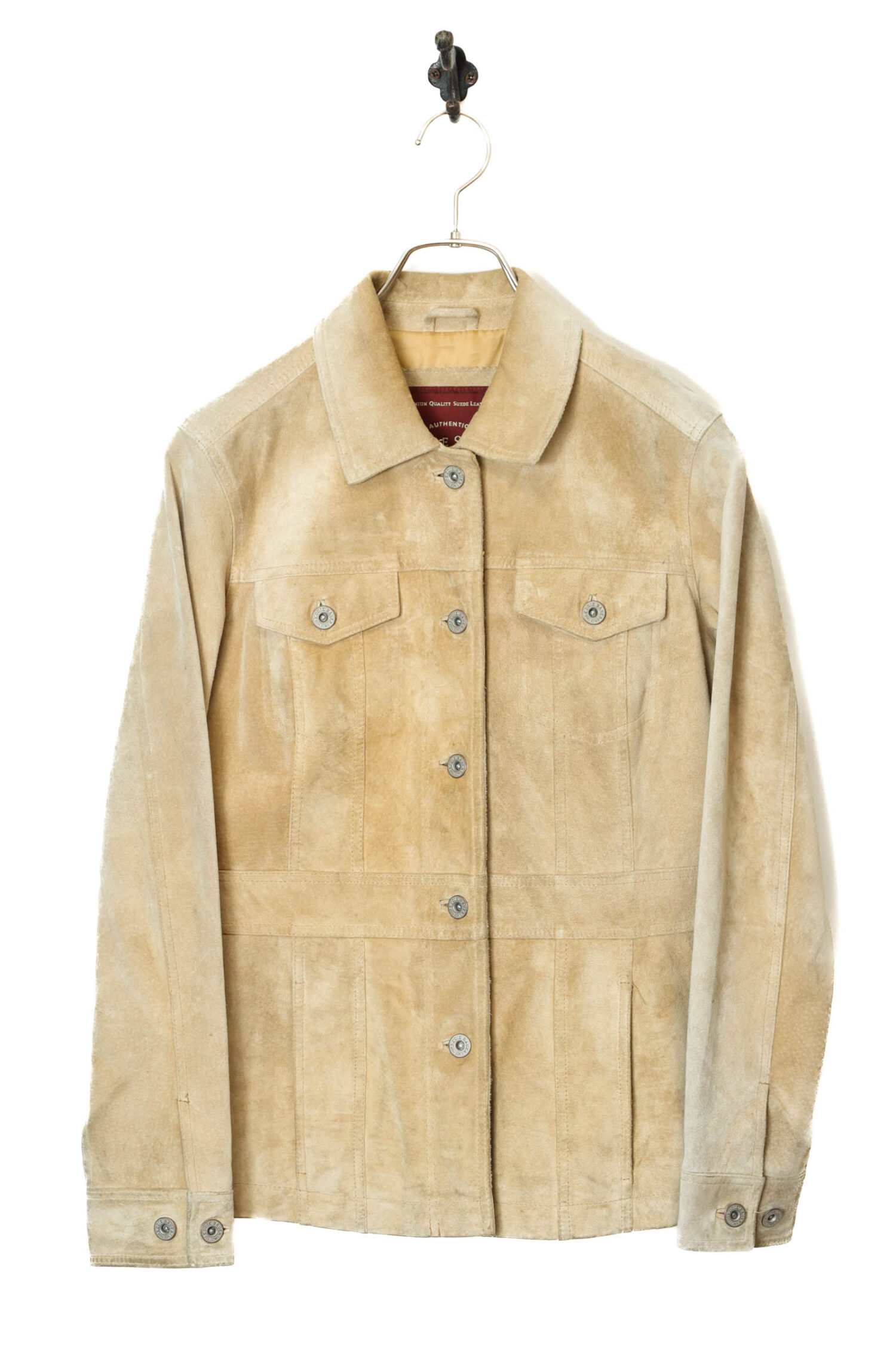 USED EDDIE BAUER PIG SUEDE JACKET/S
