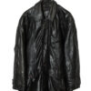VINTAGE COW LEATHER JACKET/L