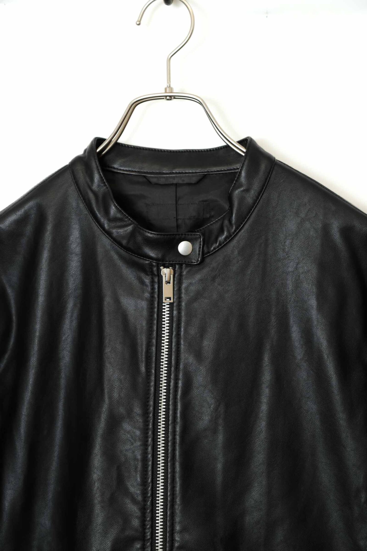 Alternative view of VINTAGE FAKE LEATHER SINGLE RIDERS JACKET/L