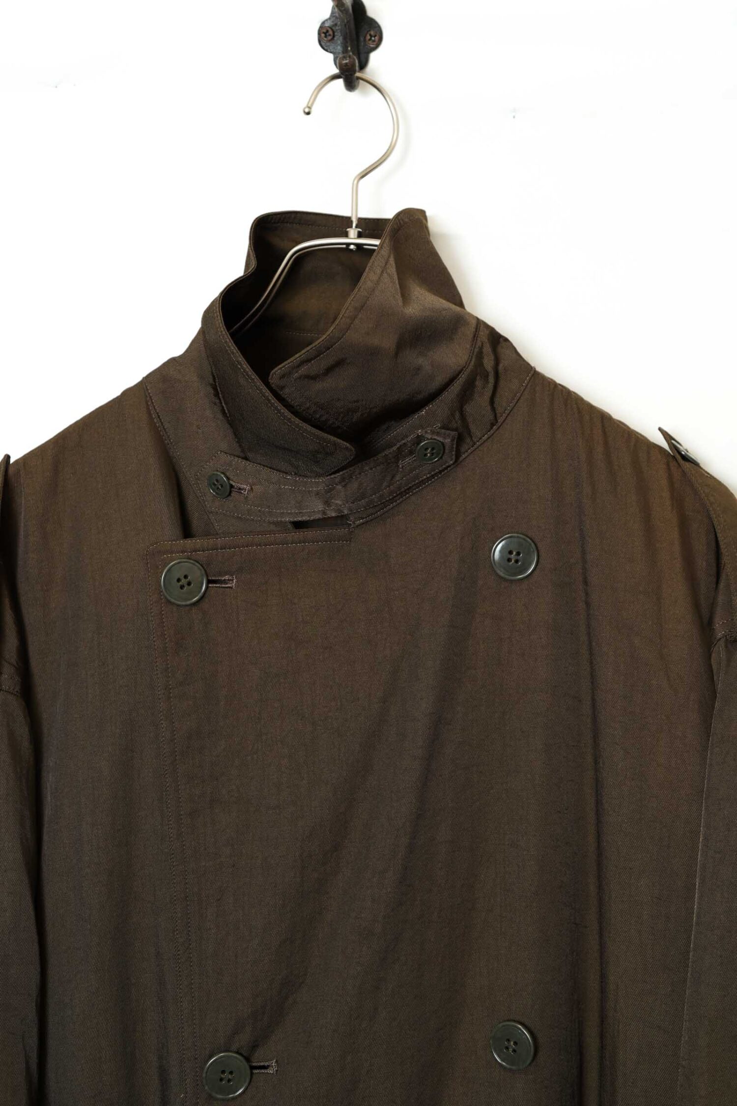 Alternative view of VINTAGE TRENCH COAT/XL