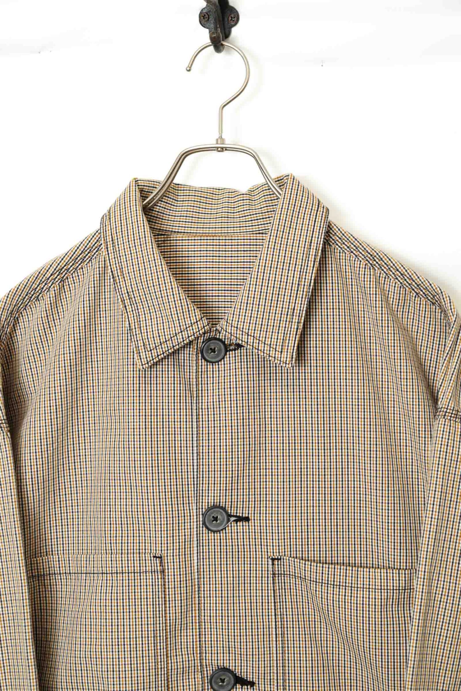 Alternative view of VINTAGE CHECK PATTERN JACKET/XL