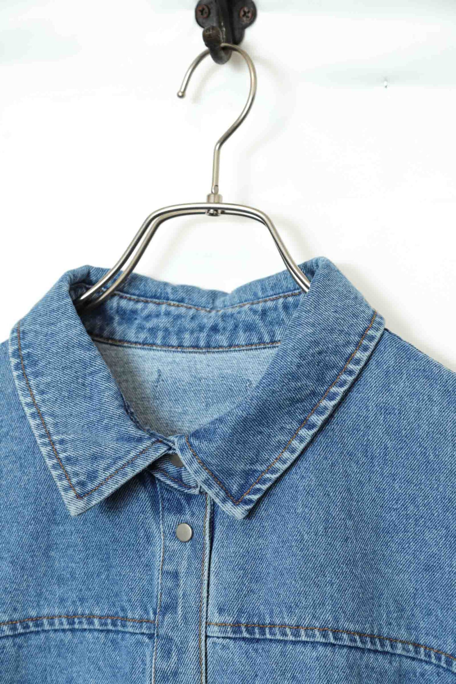 Alternative view of VINTAGE DENIM PULL-OVER SHIRT/L