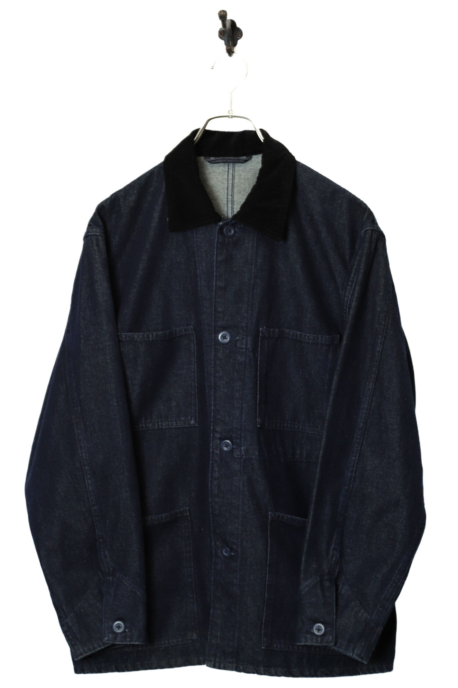 VINTAGE DENIM COVERALL JACKET/L